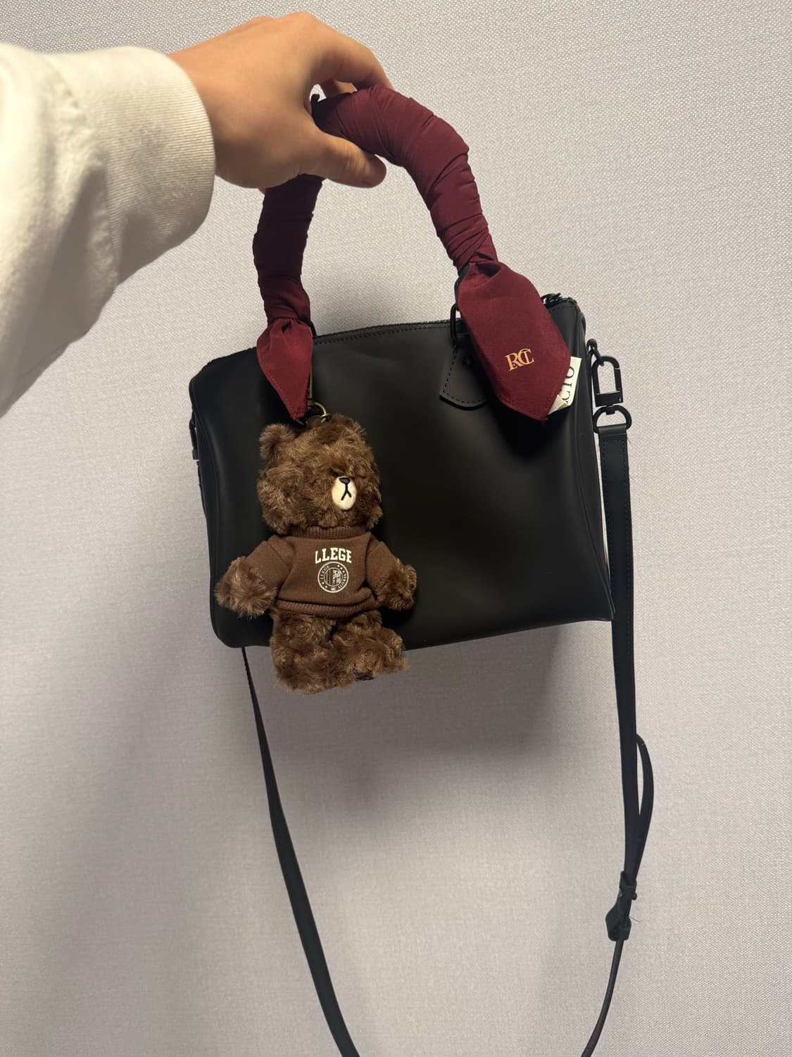 LLEGE 렉토 가방+스카프+키링 상품이미지1