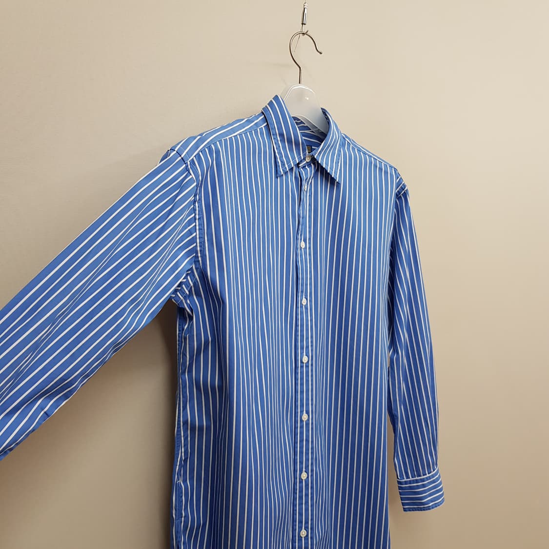 폴로 랄프 로렌 블루 스트라이프 셔츠 원피스 2사이즈 상품이미지3