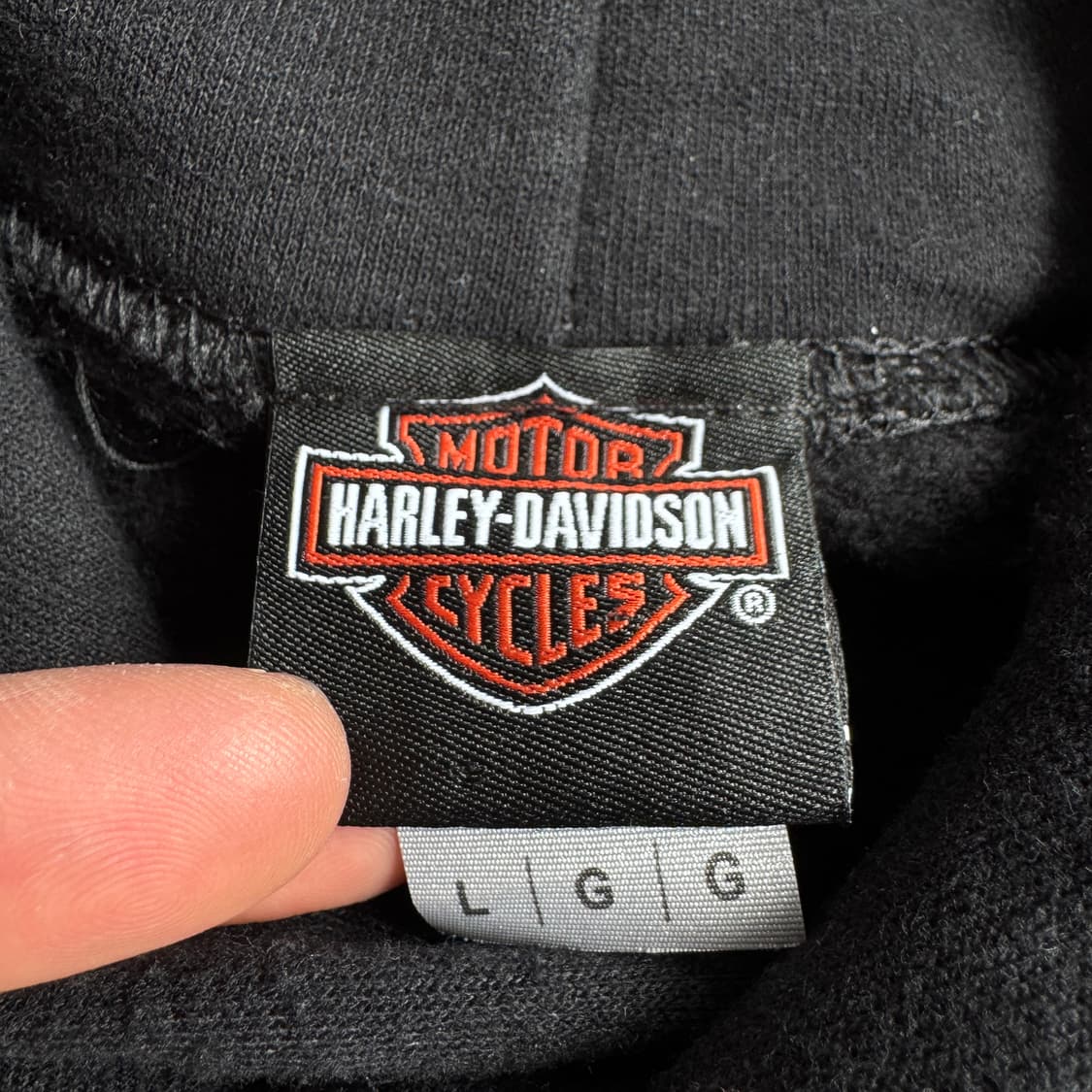 할리데이비슨 배드랜드스 트라이벌 펑크 후드티 블랙 상품이미지8