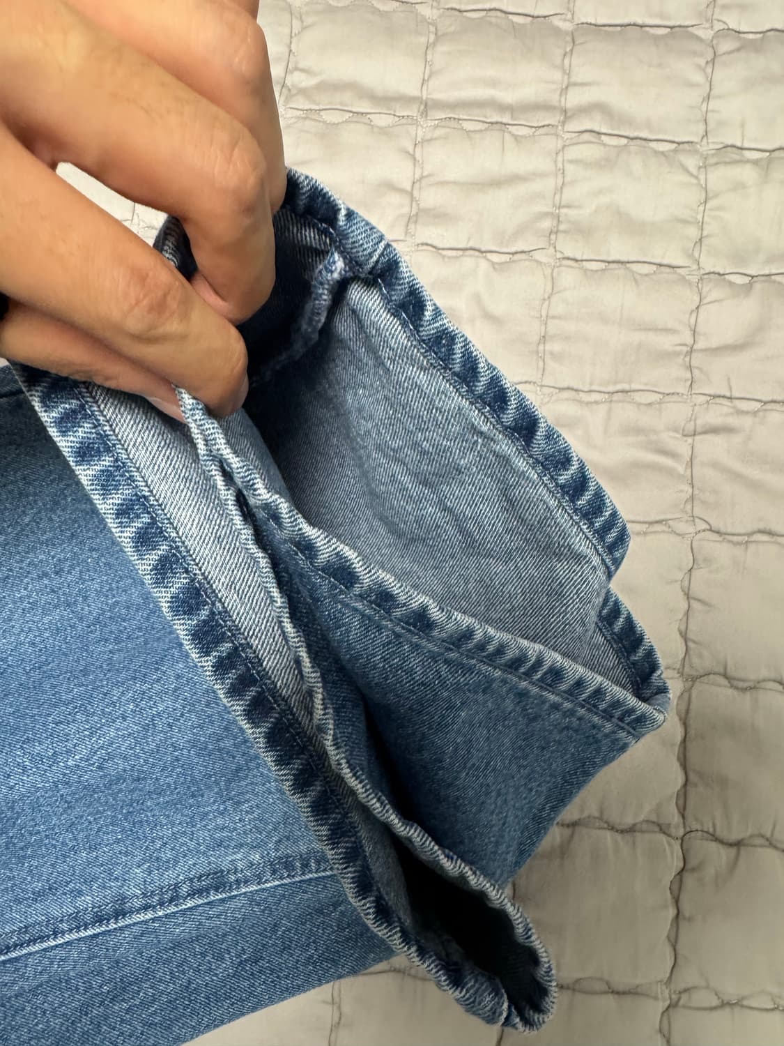 새제품) OBEY/ 오베이 와이드 루즈핏 데님 상품이미지3