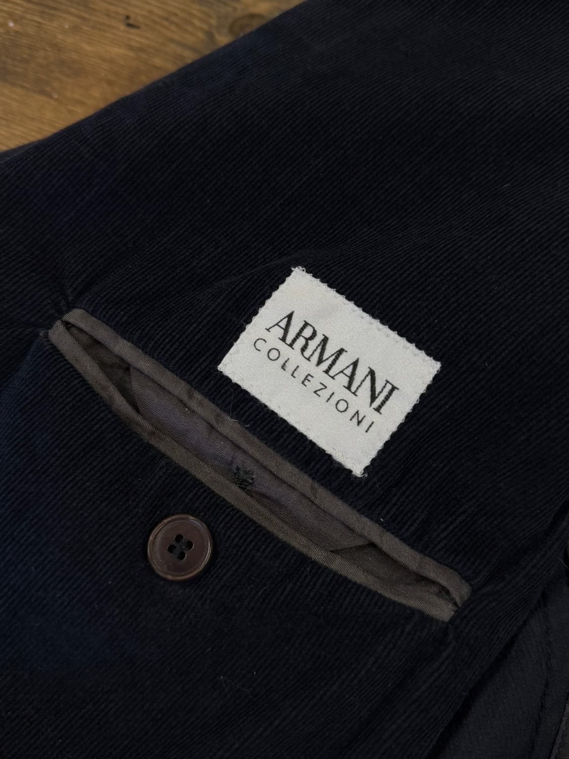 아르마니 꼴레지오니 코듀로이 자켓 100 상품이미지9