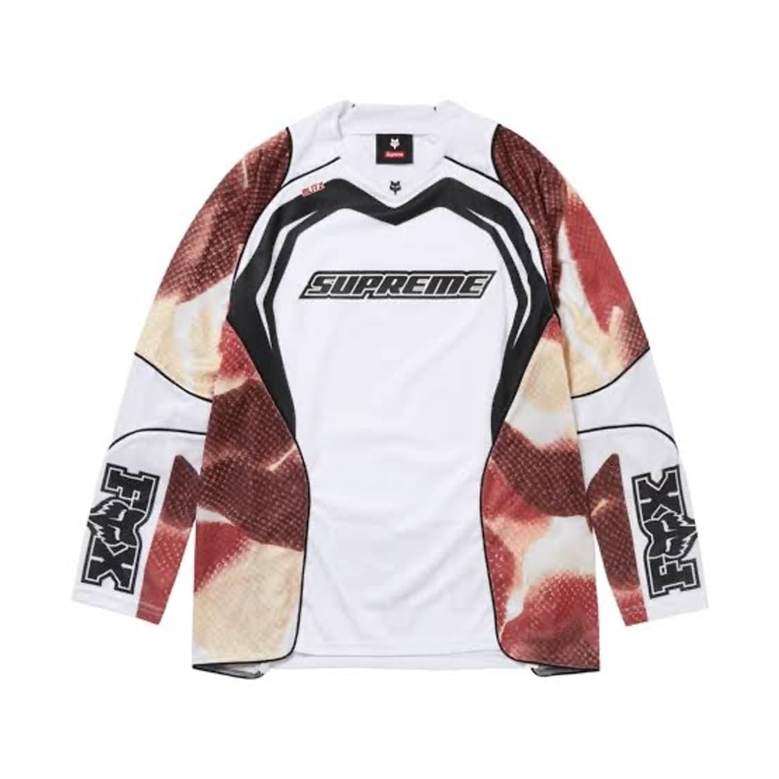 슈프림 23fw 폭스 레이싱 저지 화이트 m사이즈 상품이미지1