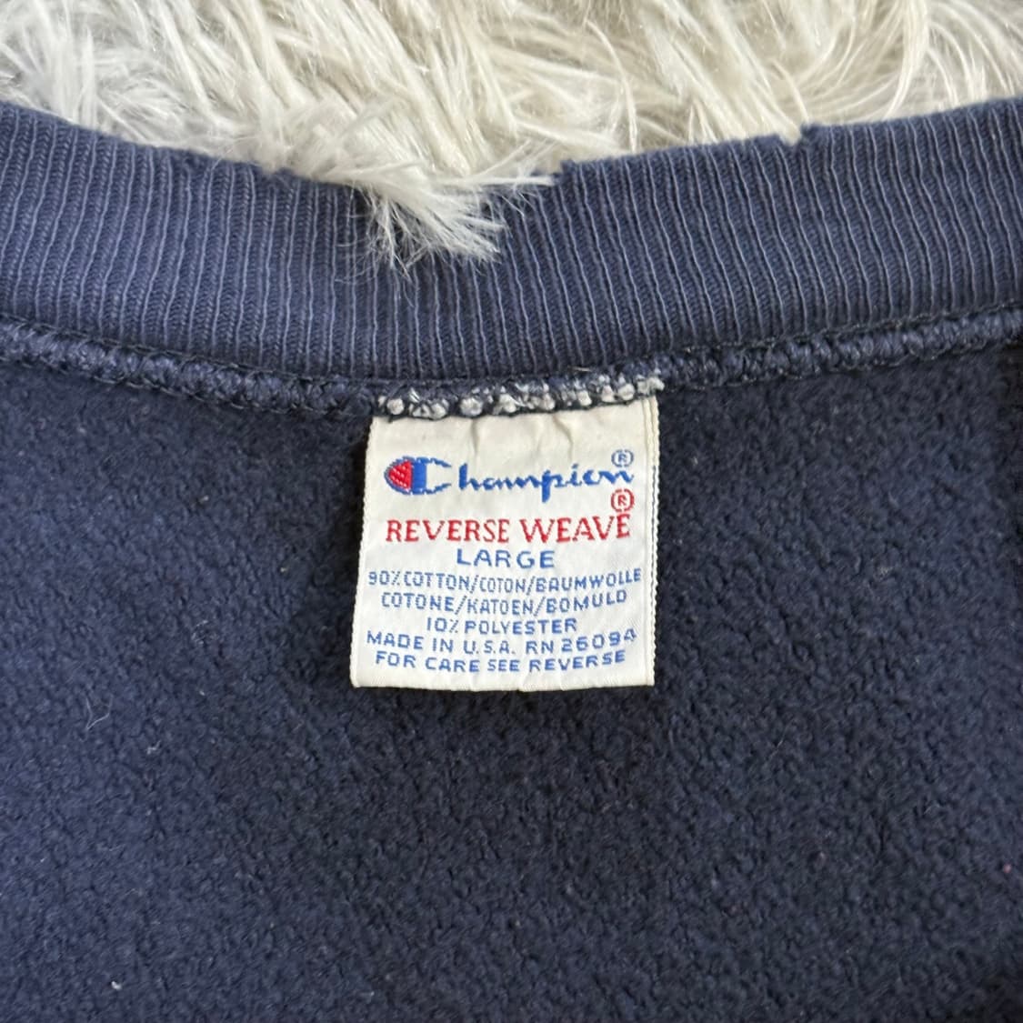 90s usa 챔피온 리버스위브 맨투맨 스웻 상품이미지2