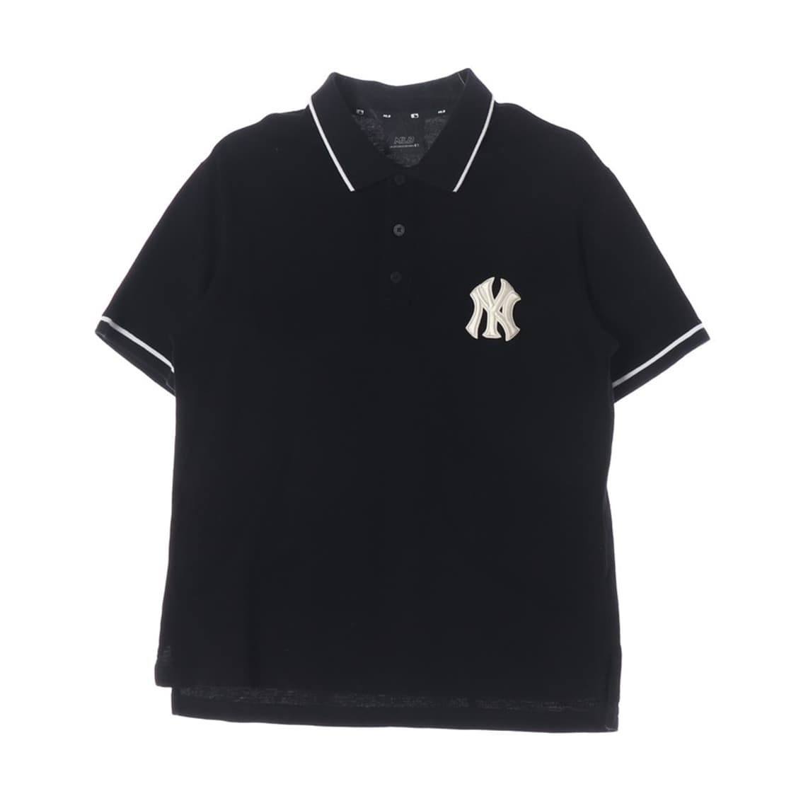 MLB 뉴욕양키스 카라넥 블랙 반팔티 M 상품이미지1