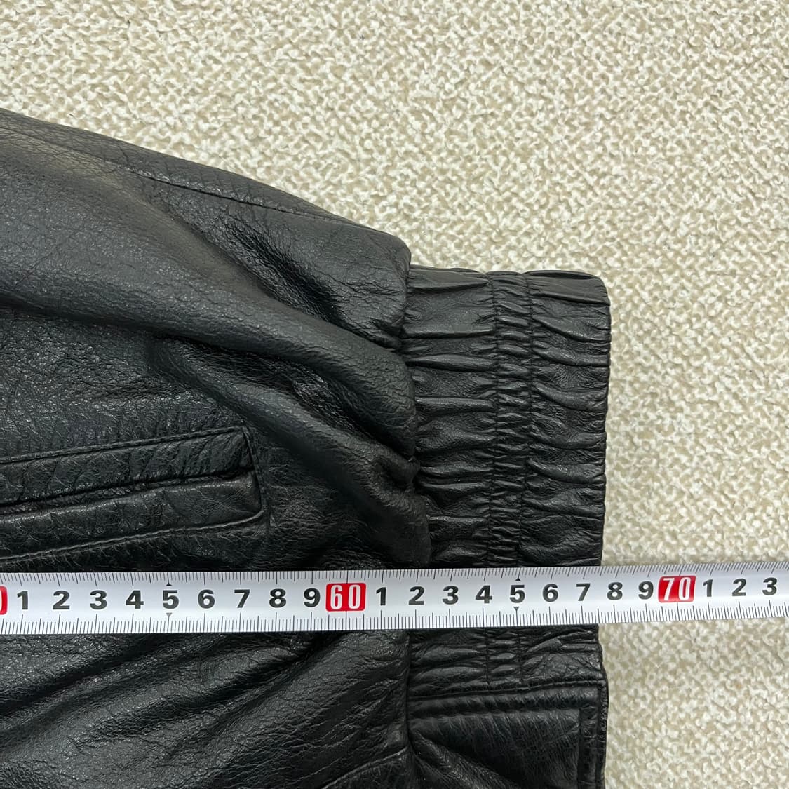 [110] NOVA 노바 블랙 소가죽 봄버자켓 라이더 자켓 0120M1 상품이미지5