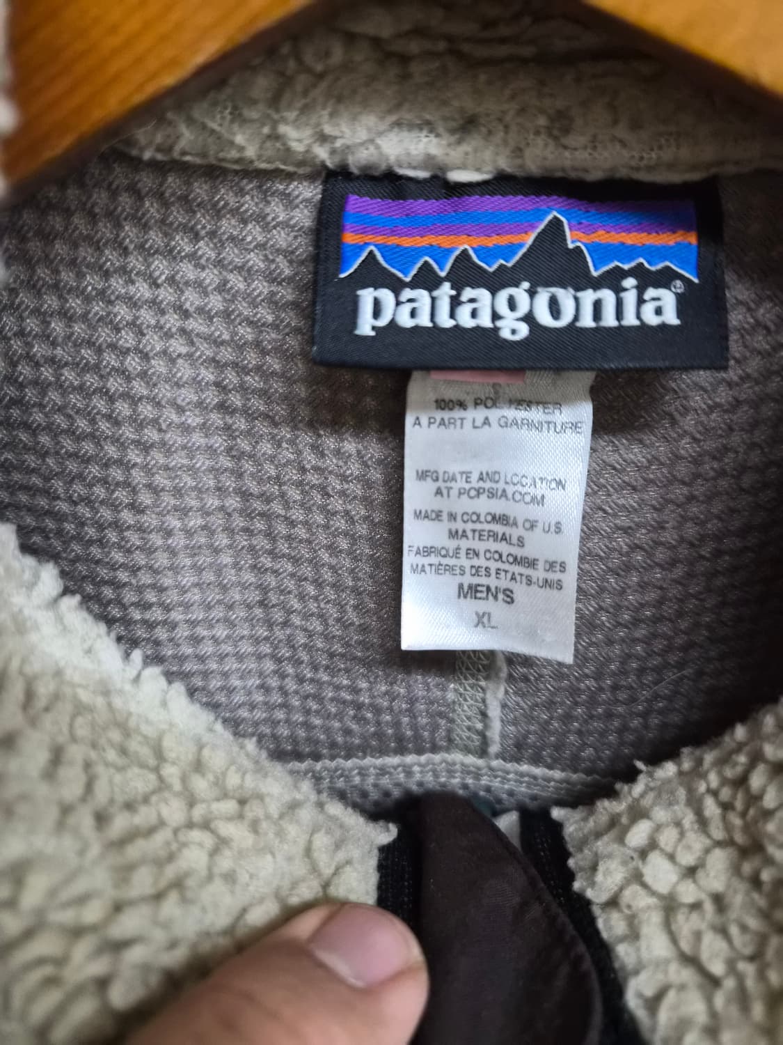 XL) 파타고니아 레트로X 플리스 베스트 아이보리 팝니다 상품이미지4