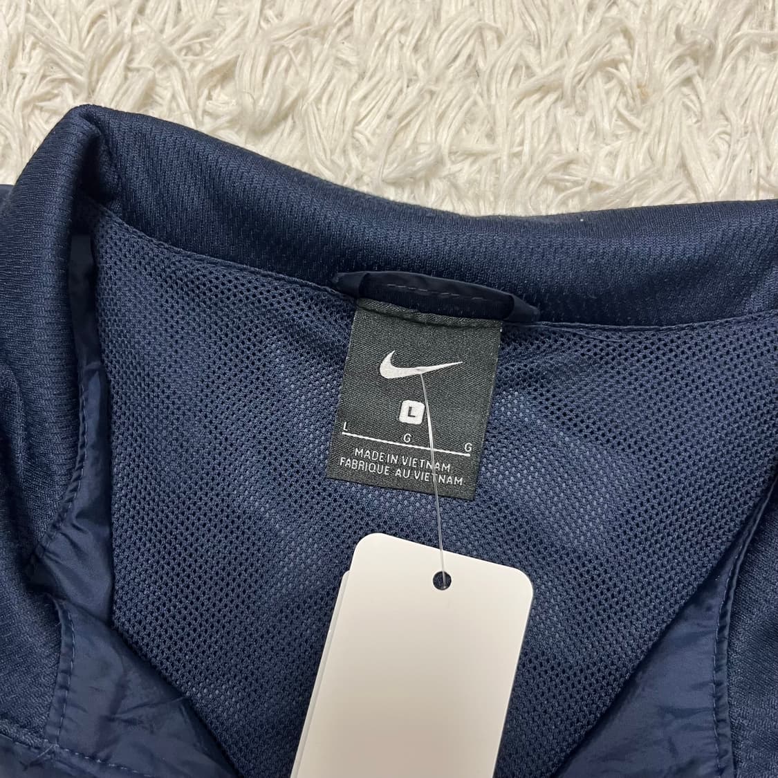 Nike navy windbreaker 상품이미지6