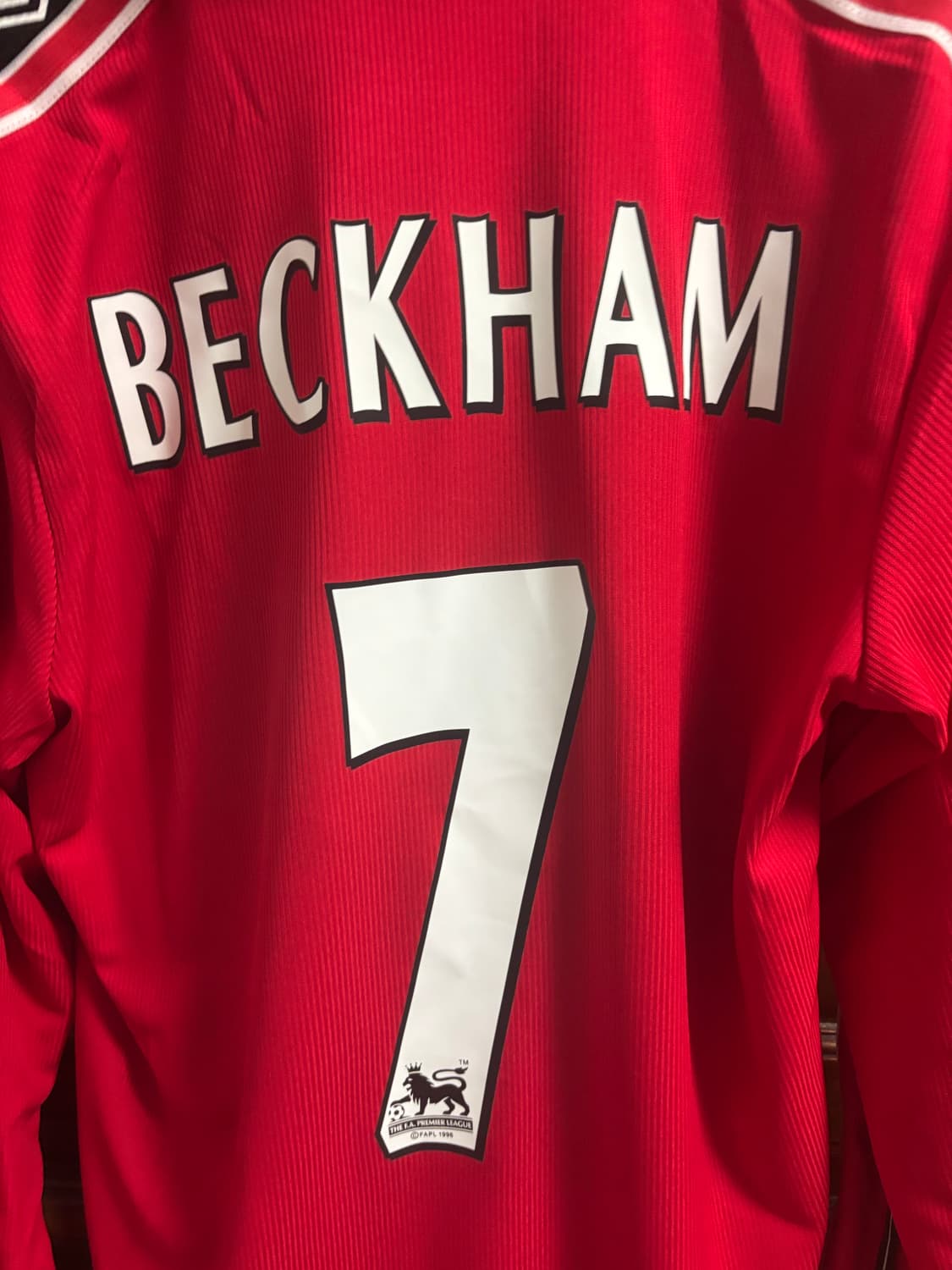 베컴 유니폼 팔아요! 상품이미지1