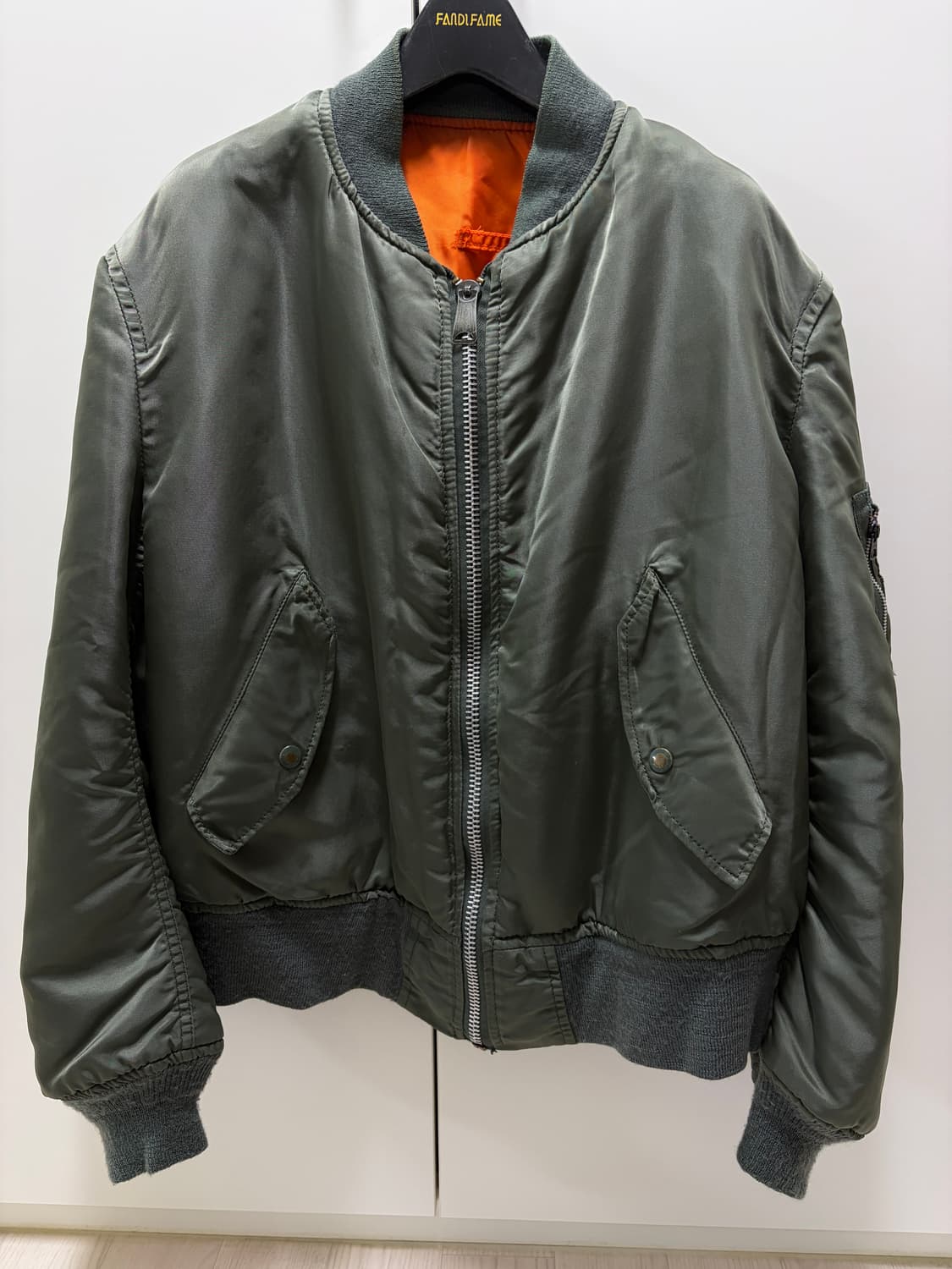 빈티지 알파인더스트리 70s ma-1  M 상품이미지1