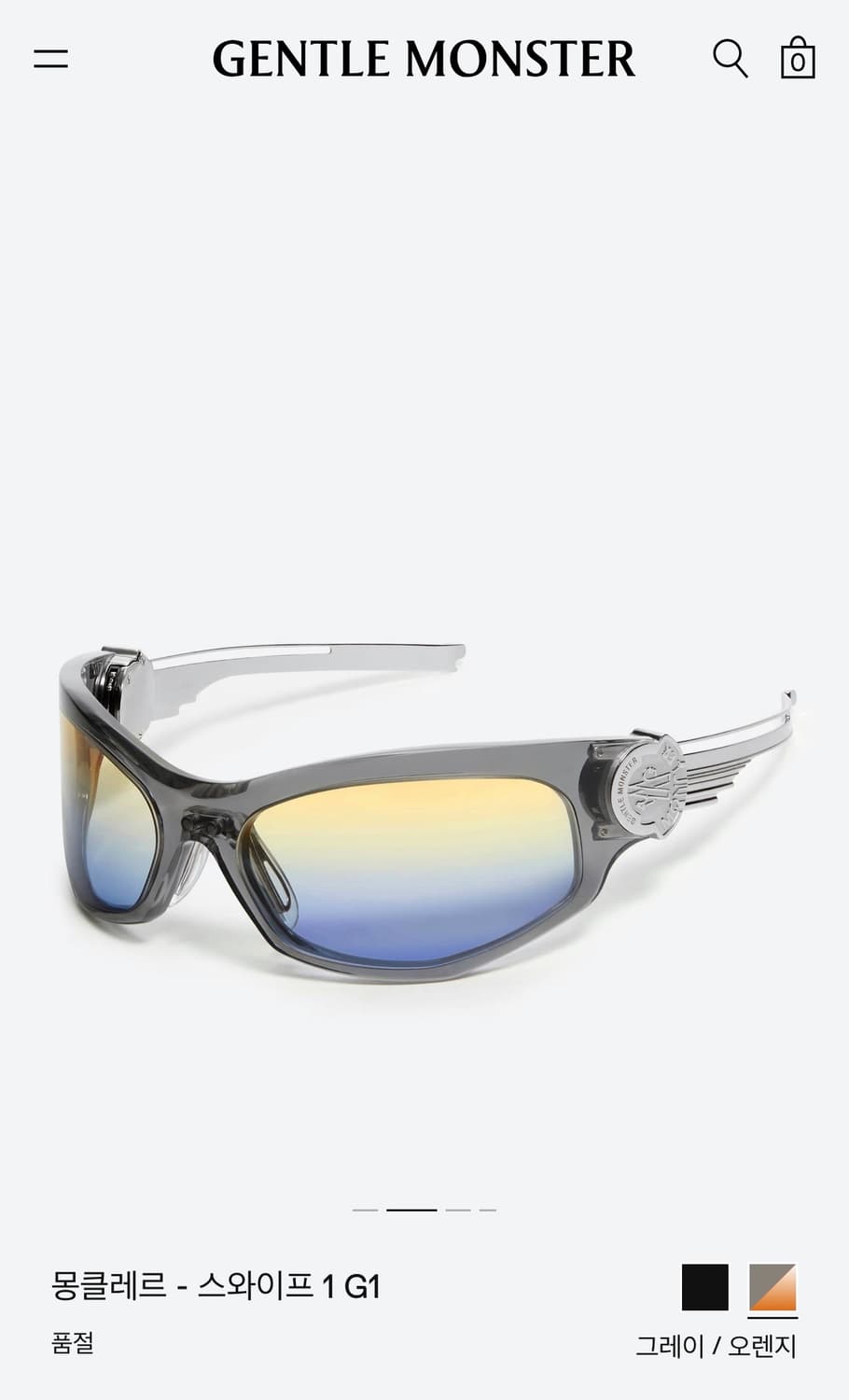 [OS] 젠틀몬스터 몽클레어 스와이프 01 상품이미지1