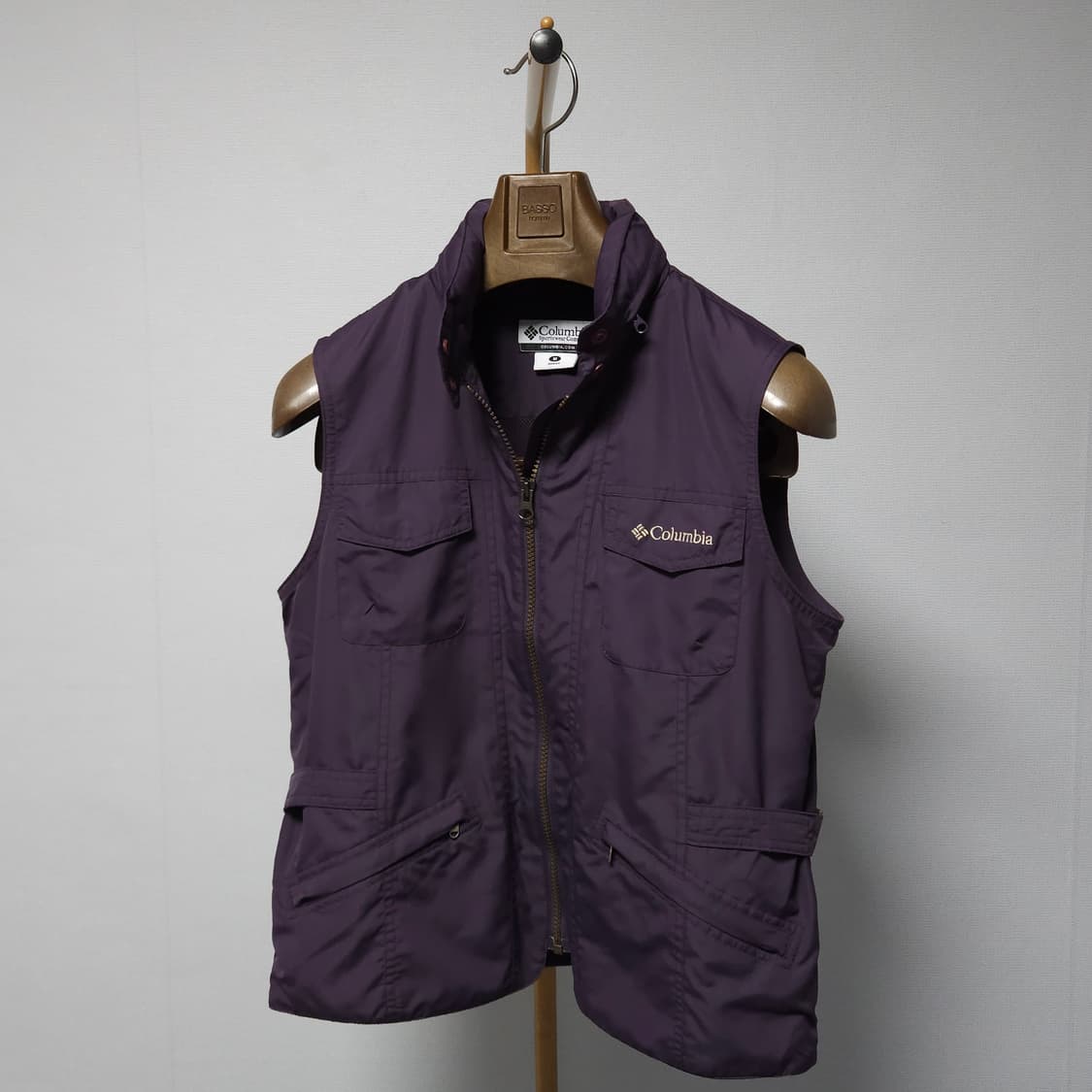 M ) 컬럼비아 여성 퍼플 등산 캠핑 조끼 상품이미지1