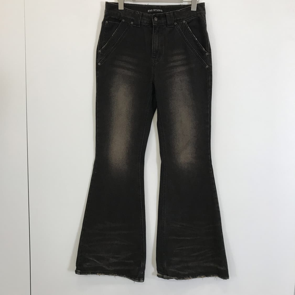 ESC STUDIO wrinkled washing 부츠컷 데님 [1] 상품이미지1