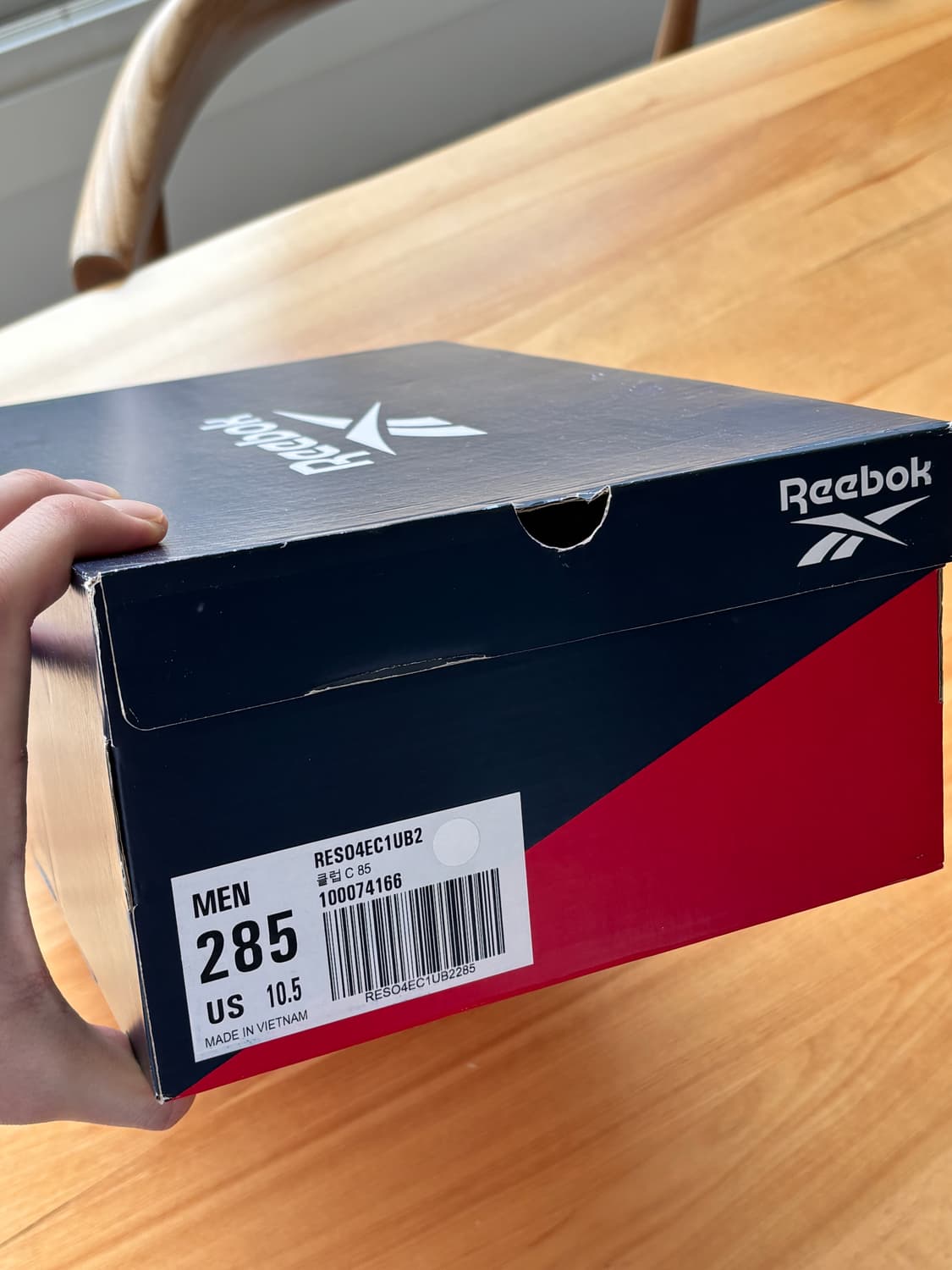 리복 클럽C 85 스웨이드 파스텔 블루 (새상품) 자운드맛, 콜라보st 상품이미지8