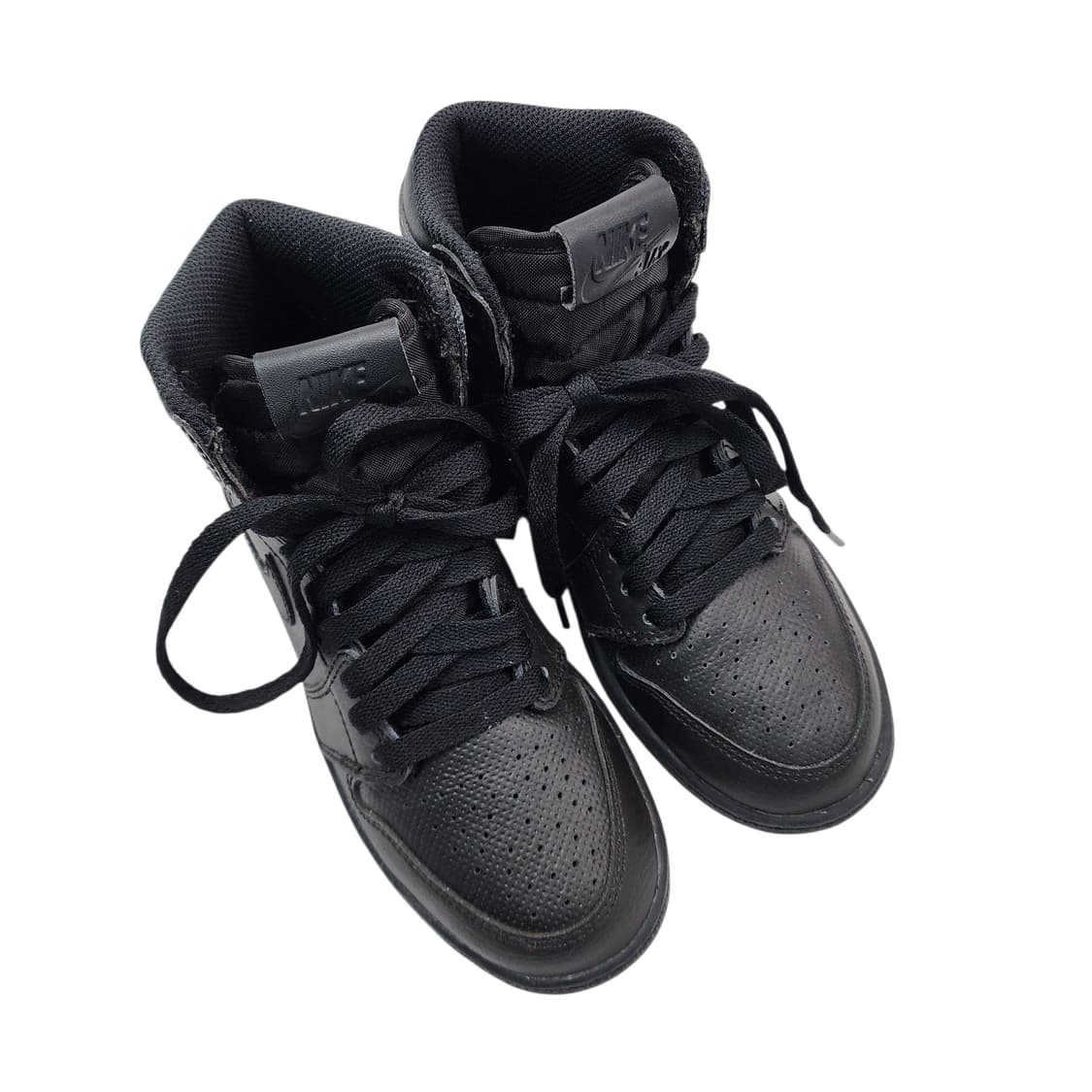 225 NIKE 나이키 에어 조던 레트로 하이 블랙 상품이미지4