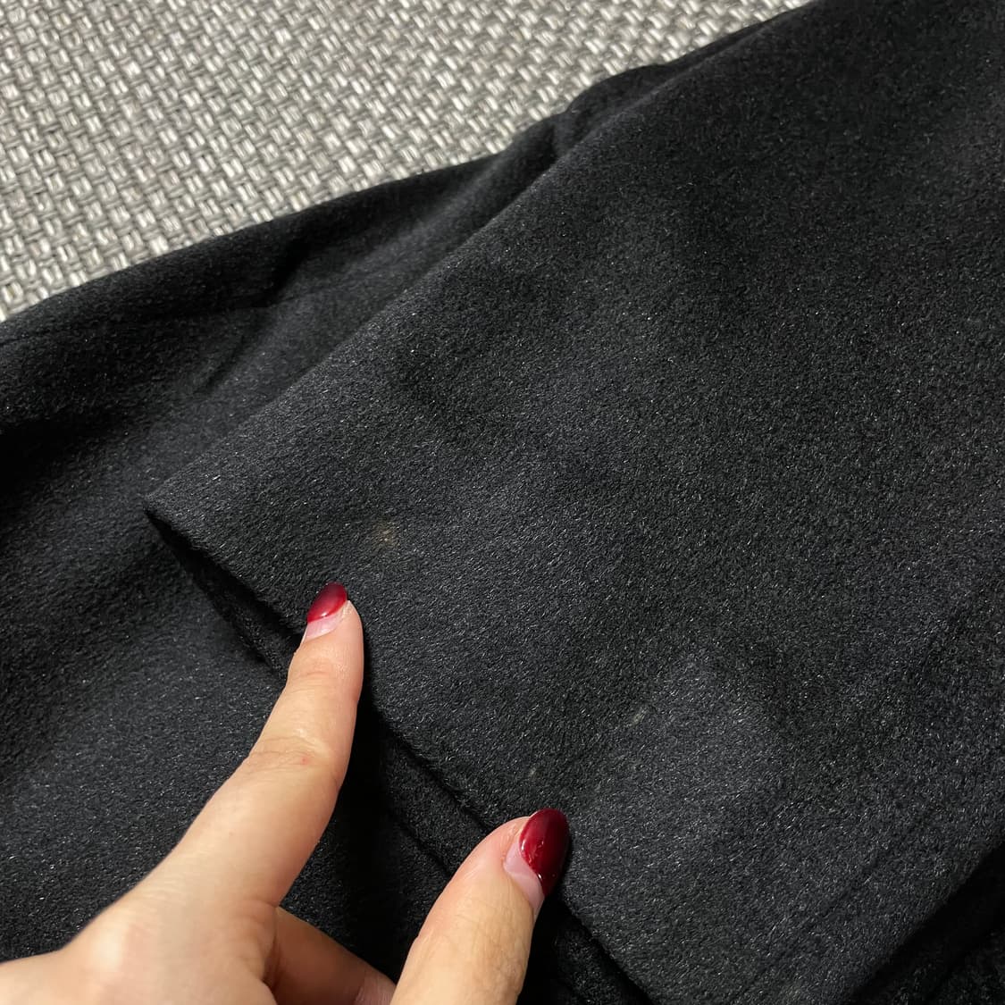 캠브리지멤버스 블랙 울 캐시미어 100 더블버튼 롱 코트 68 상품이미지9