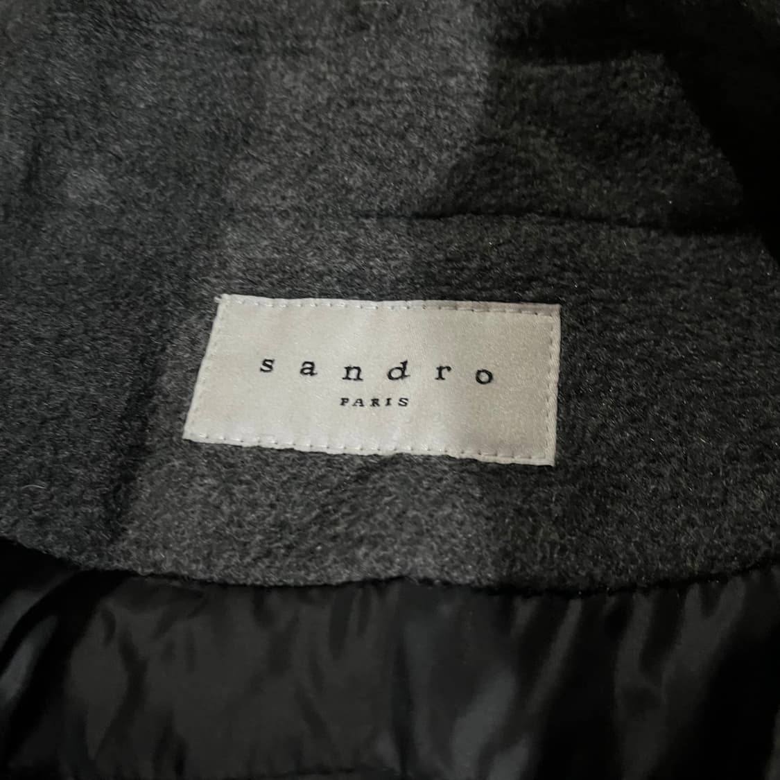 [110] 산드로 캐시미어 구스코트 상품이미지4