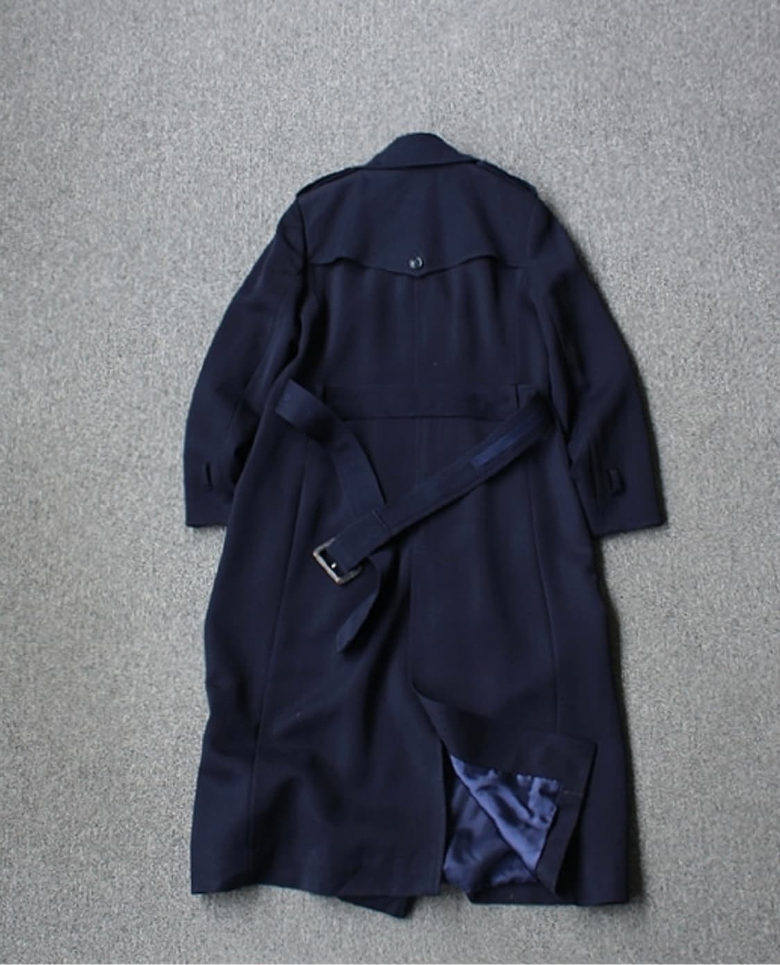 Sanyo 네이비 트렌치코트 상품이미지2