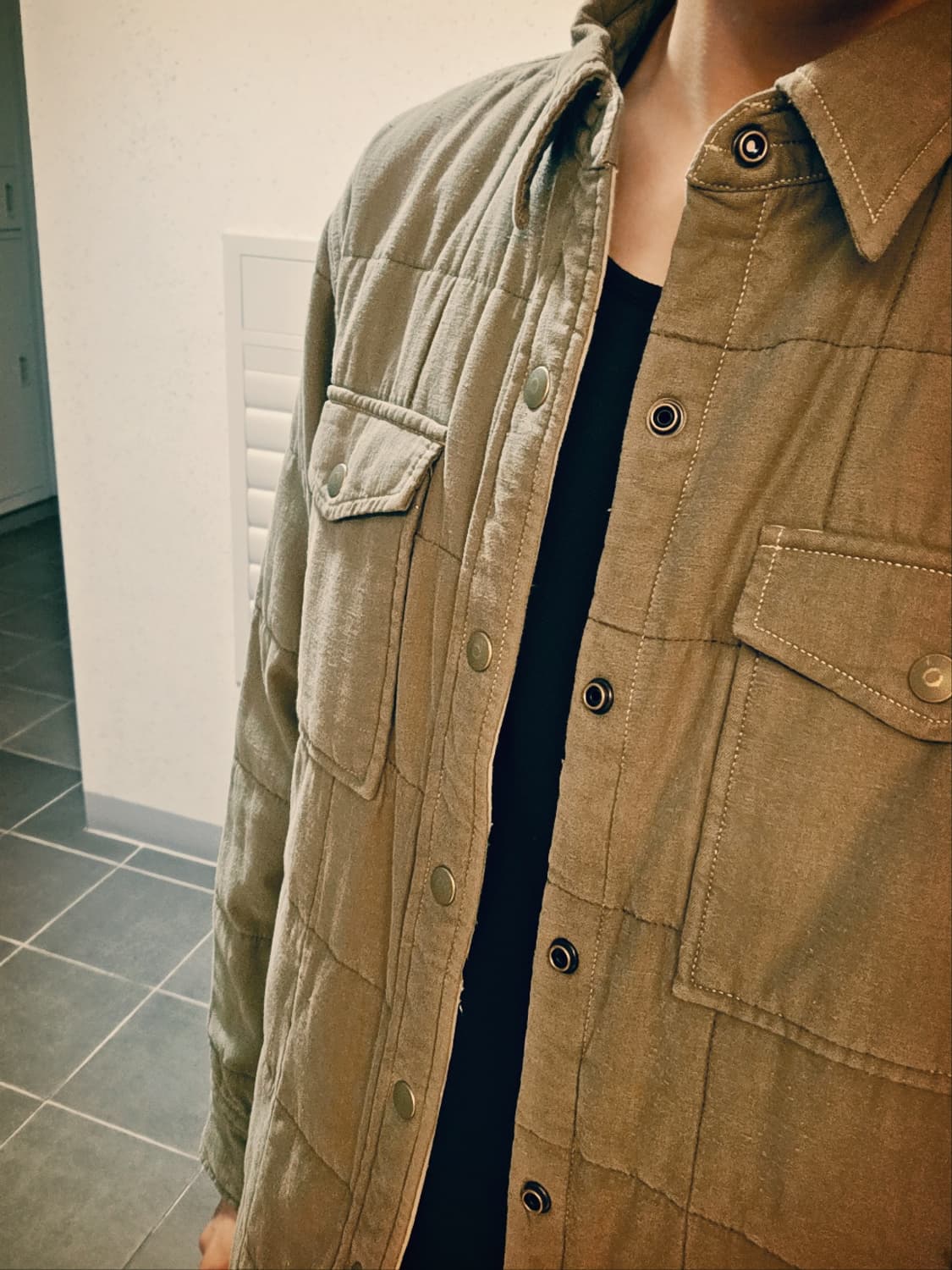 더블알엘 퀼팅 셔츠 자켓 RRL QUILTED SHIRT JACKET 상품이미지4