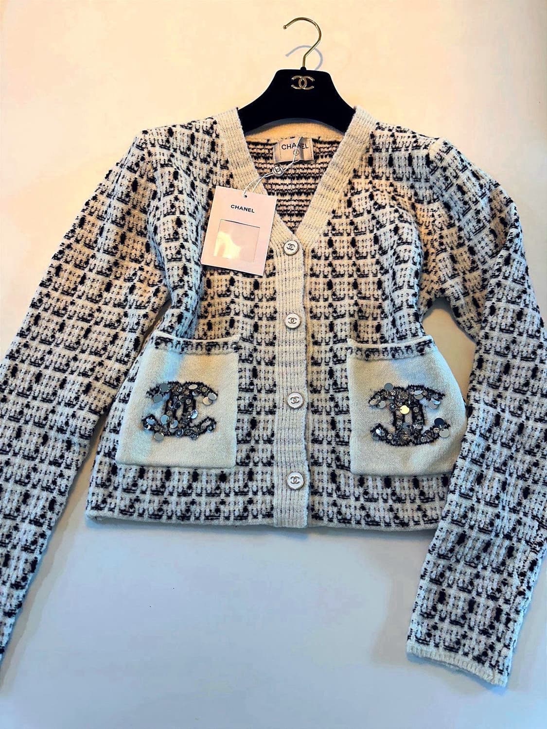 (새상품)샤넬가디건 상품이미지1