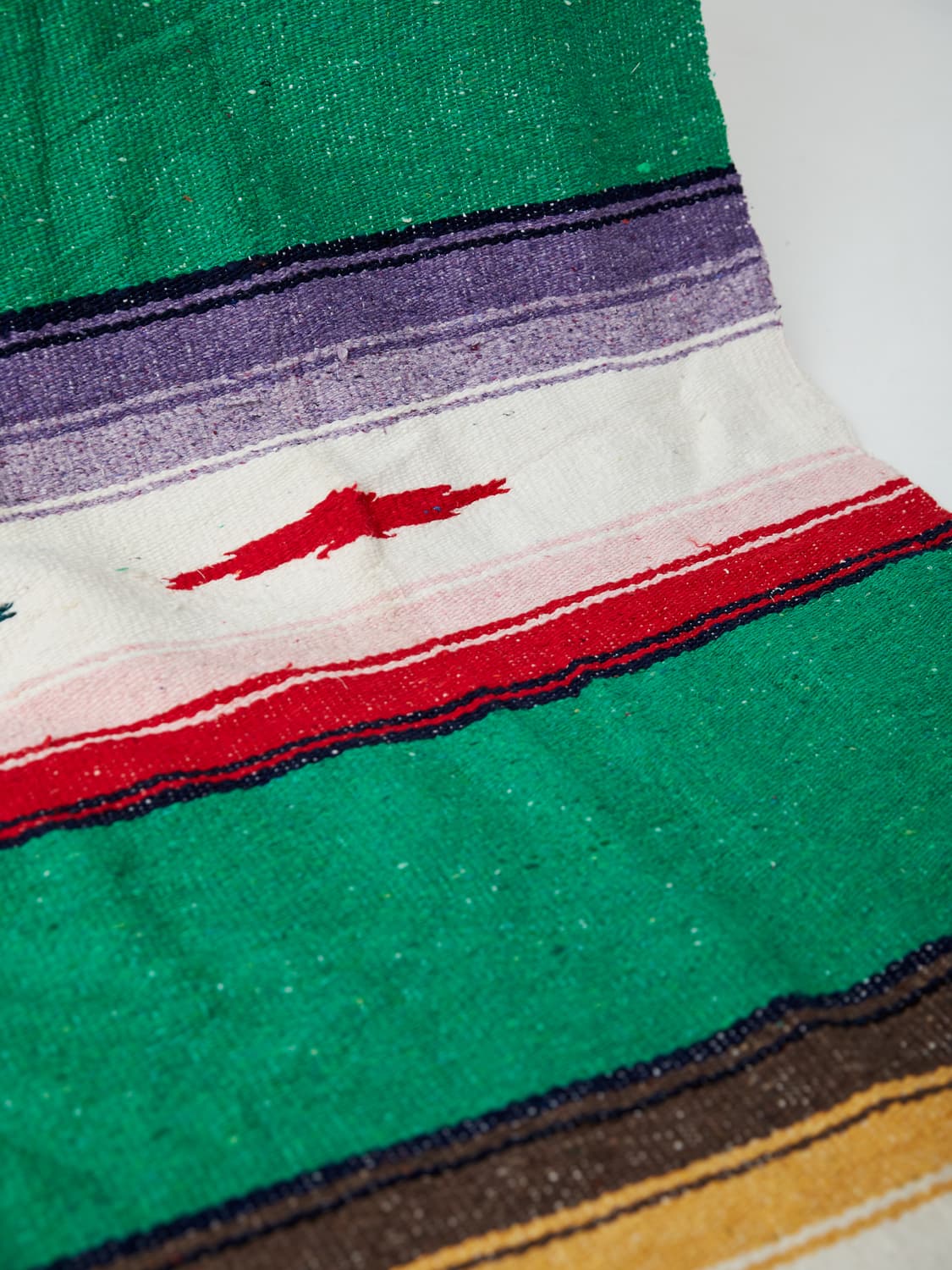 Vintage Mexican rug(green) 상품이미지3