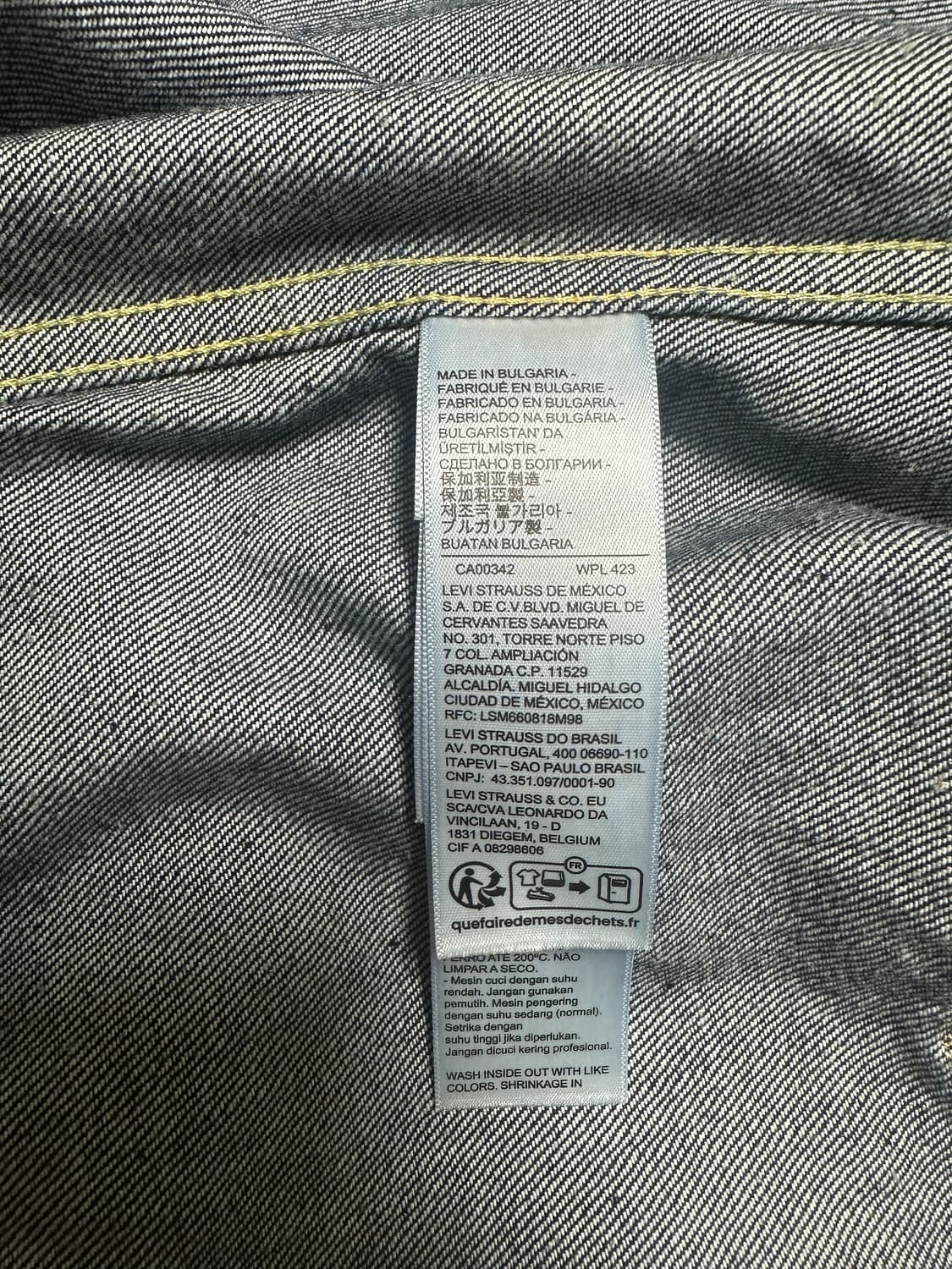 44) 리바이스 LVC 1936 타입1 1세대 506XX 자켓 상품이미지8