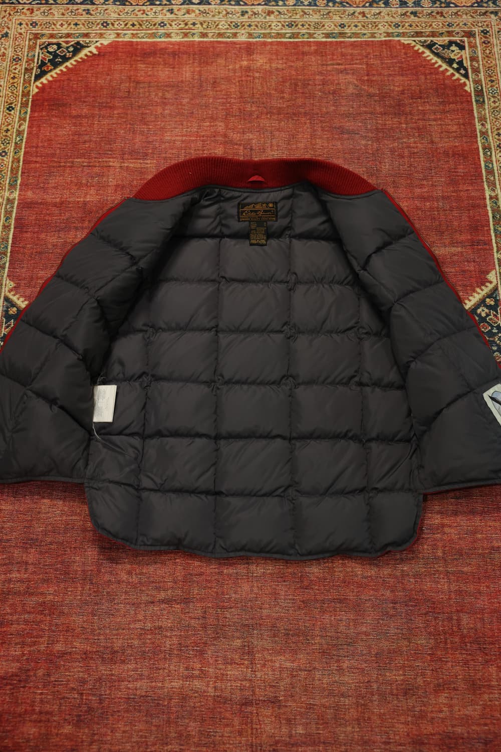 90s 빈티지 에디바우어 다운 베스트 판매 상품이미지7