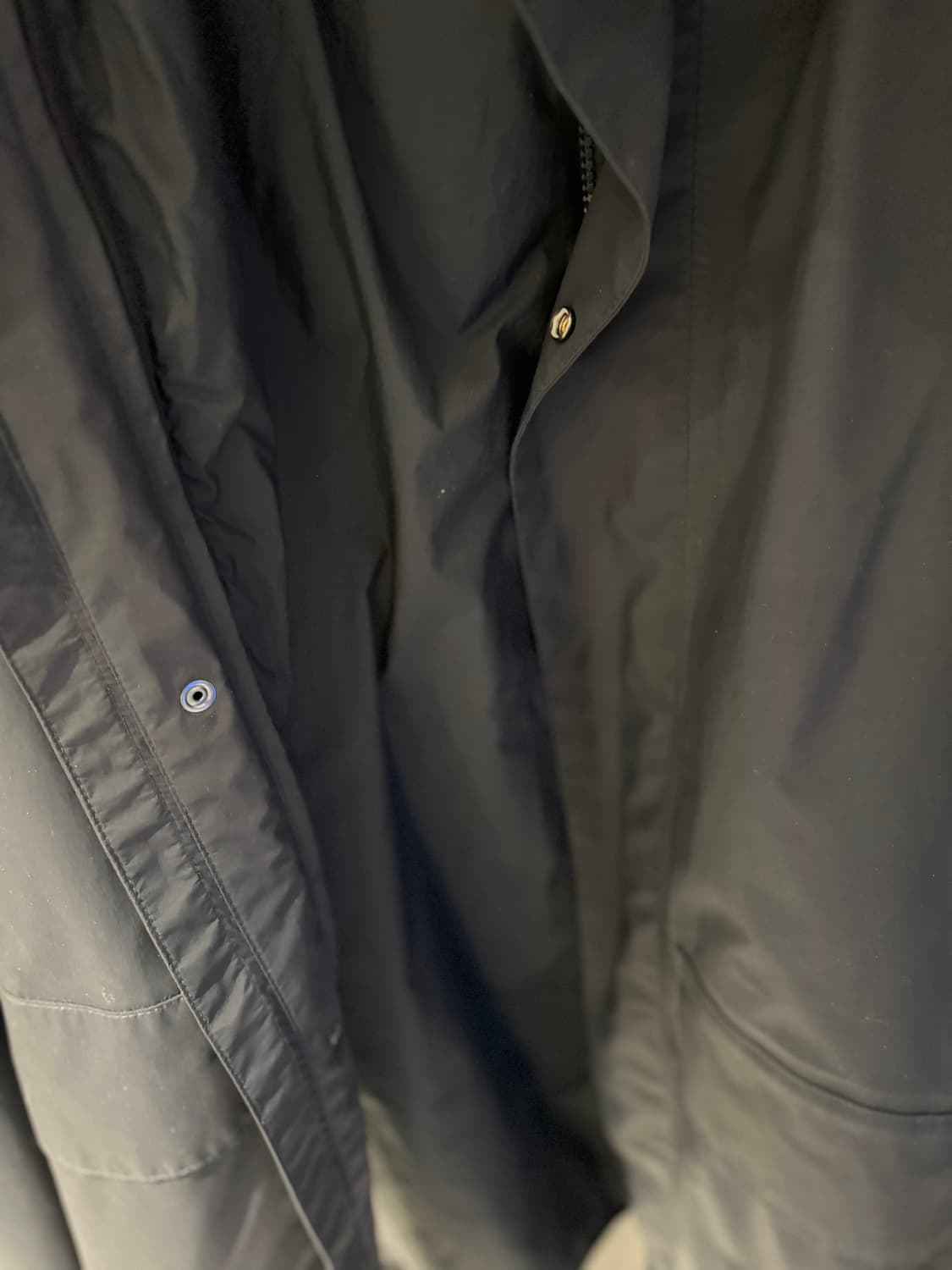 자라 네이비 후드 코트 자켓 (패딩조끼포함) L 상품이미지5