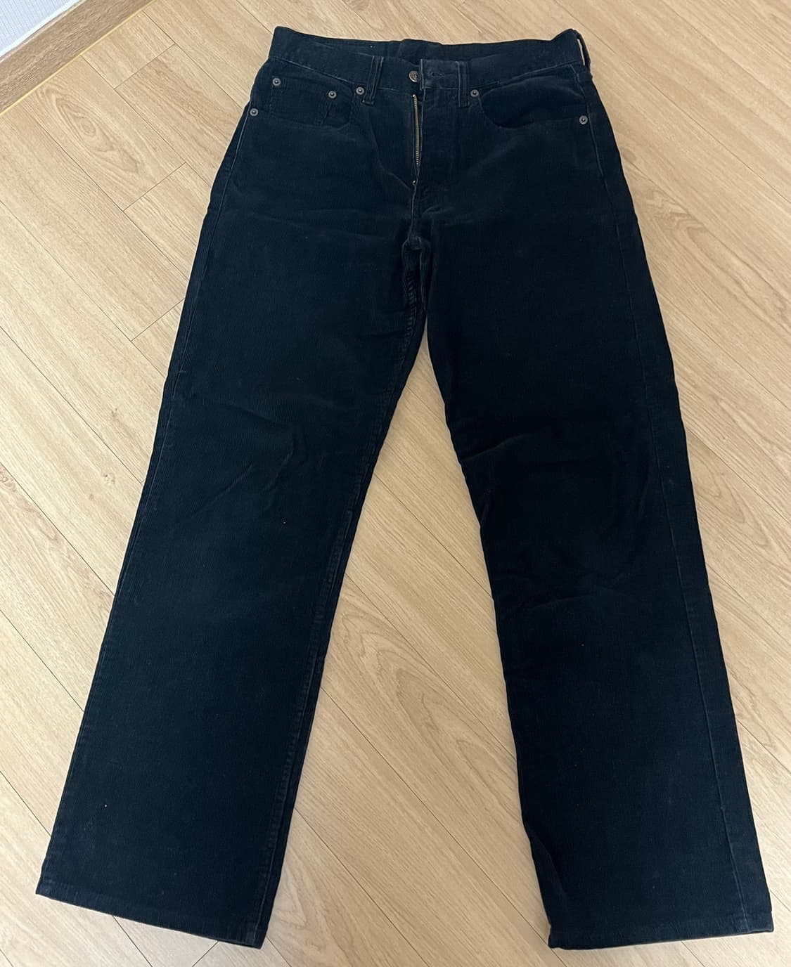 리바이스 508 코듀로이 골덴 팬츠 블랙 상품이미지2