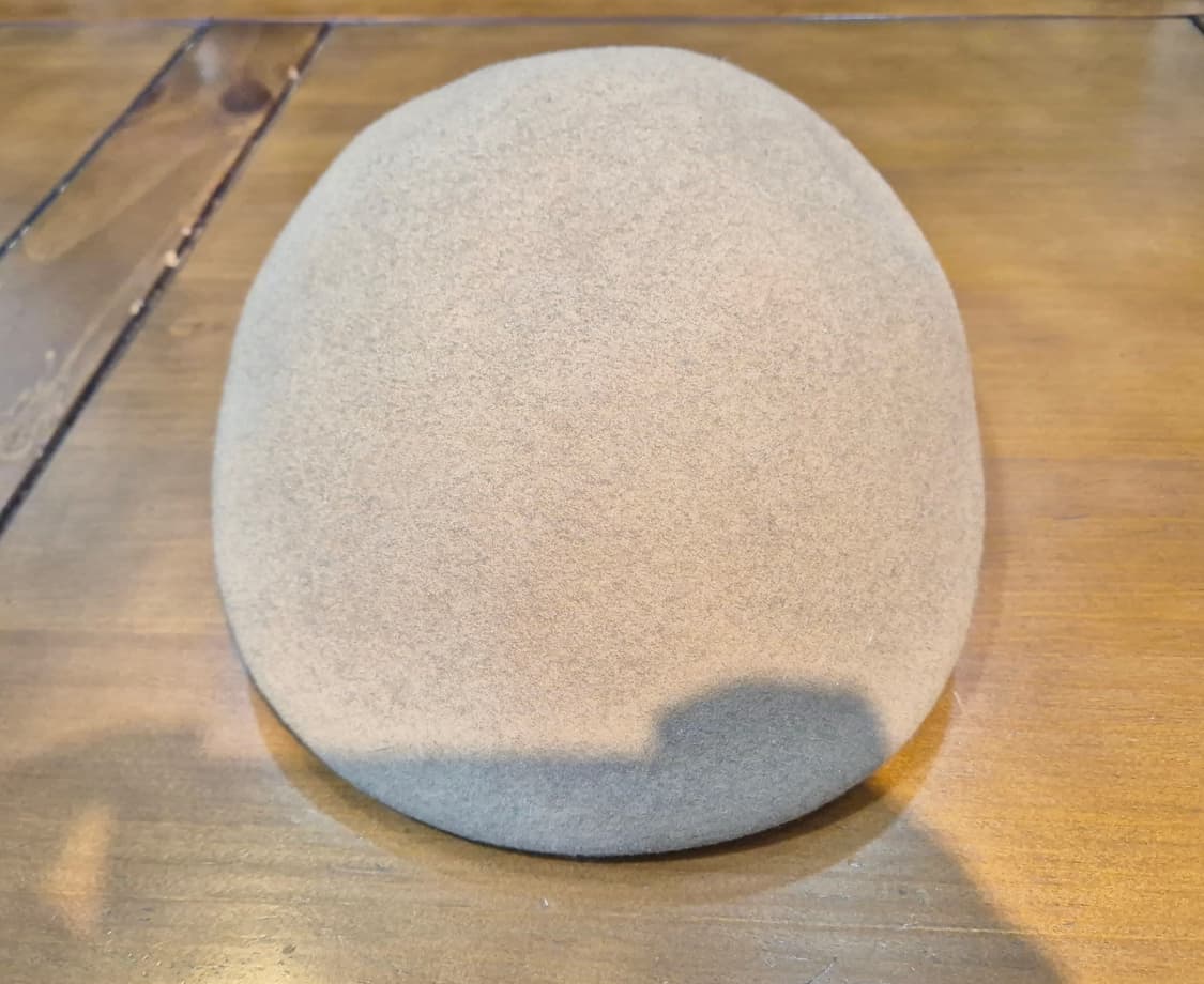 베이지 울 헌팅캡 상품이미지2