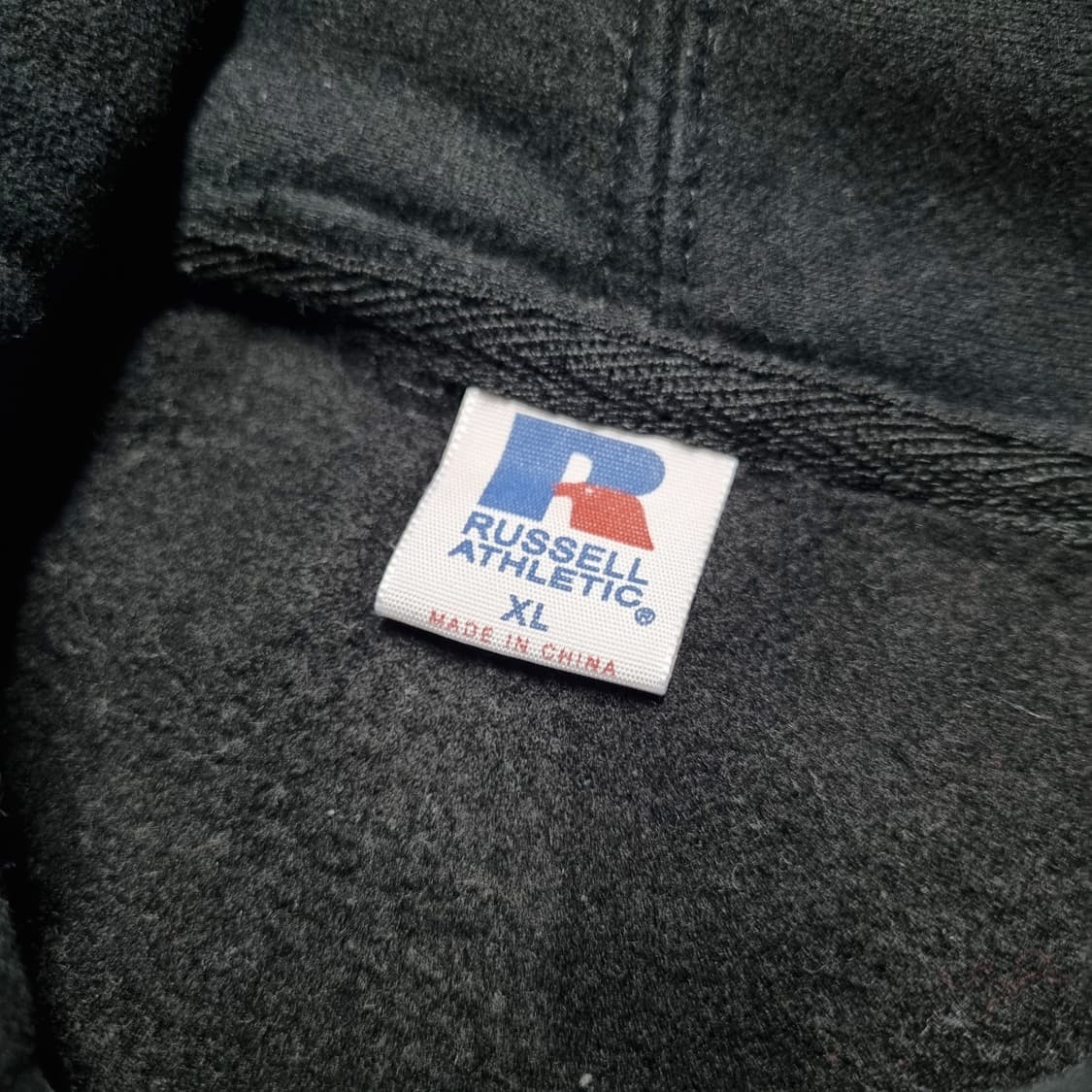 00S 빈티지 RUSSELL LA 다져스 후디 블랙 - XL 상품이미지8