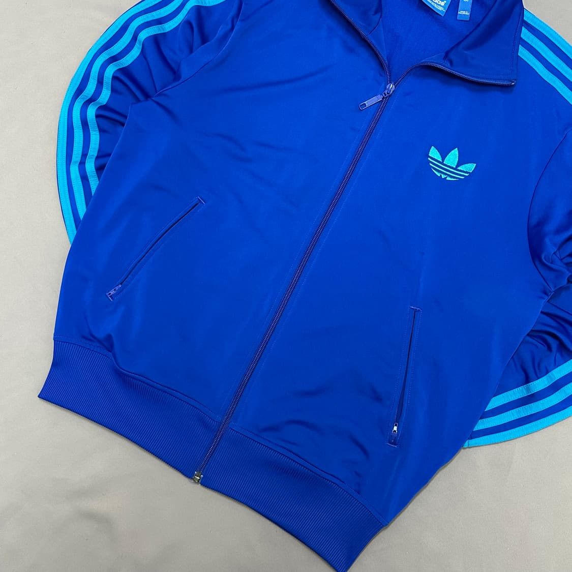 아디다스 파이어버드 마린블루 빈티지 져지 100 상품이미지5