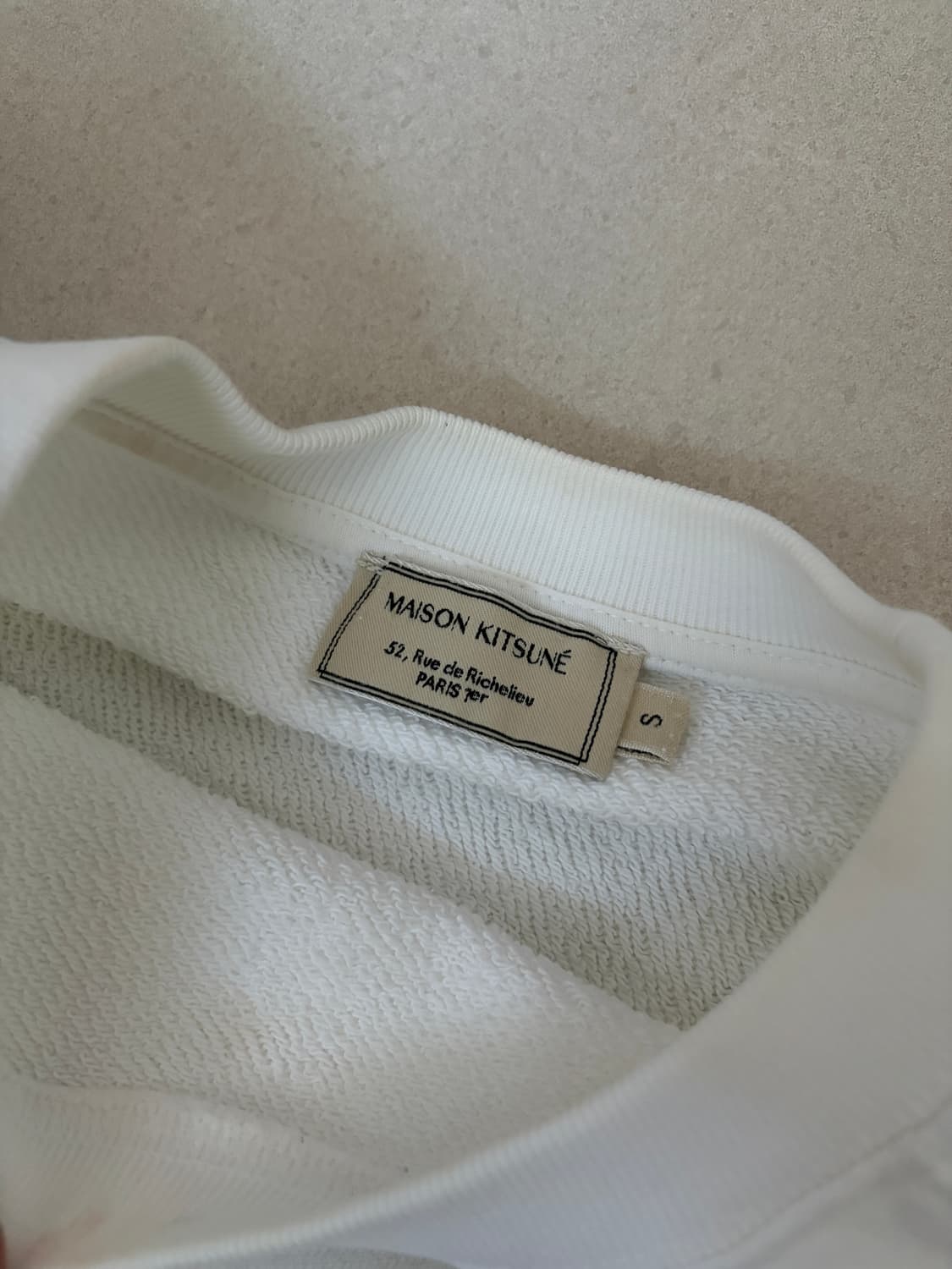 메종키츠네 맨투맨 상품이미지3