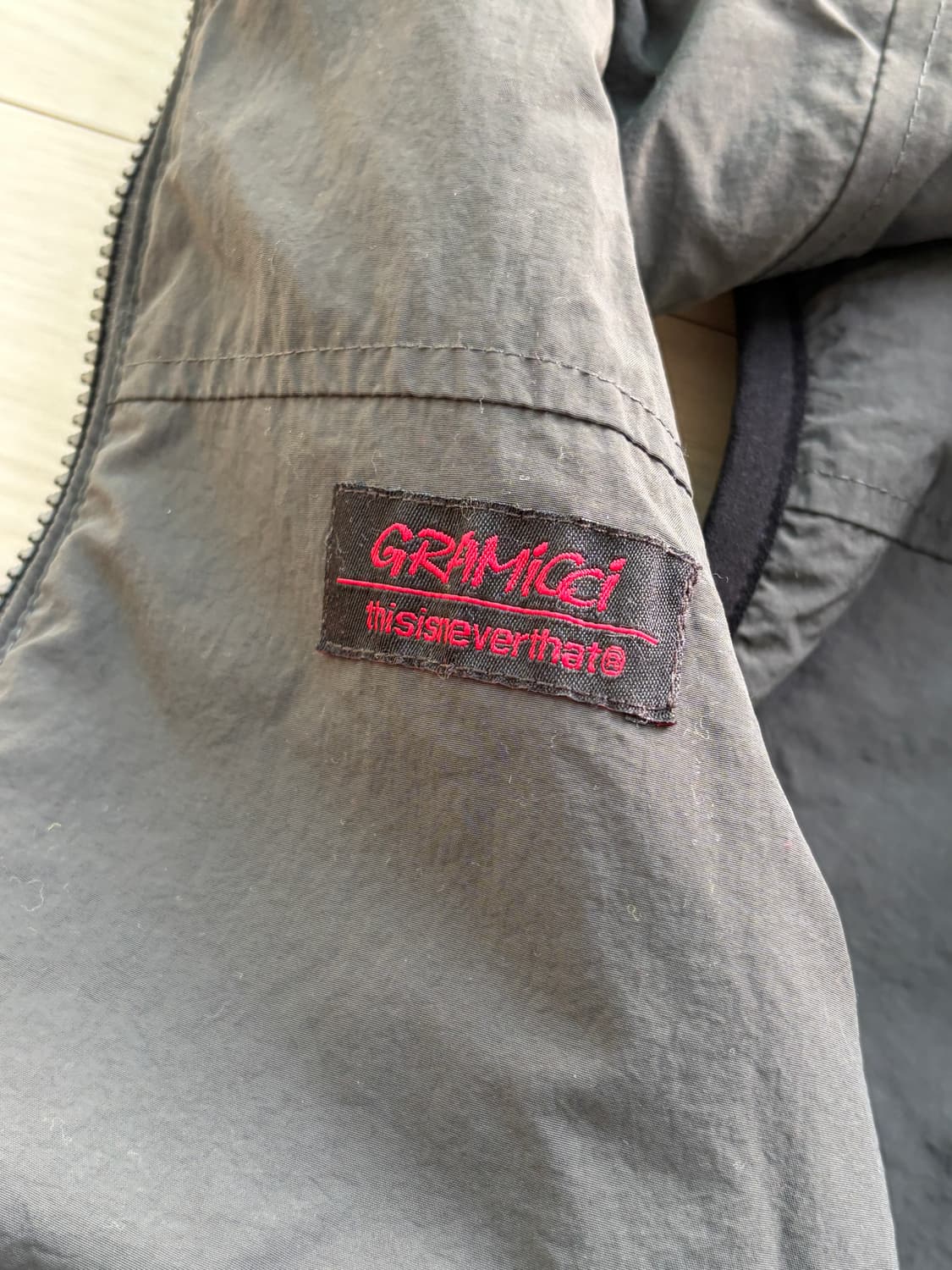 디스이즈네버댓x그라미치 리버시블 플리스 베스트 조끼 M (100) 상품이미지4