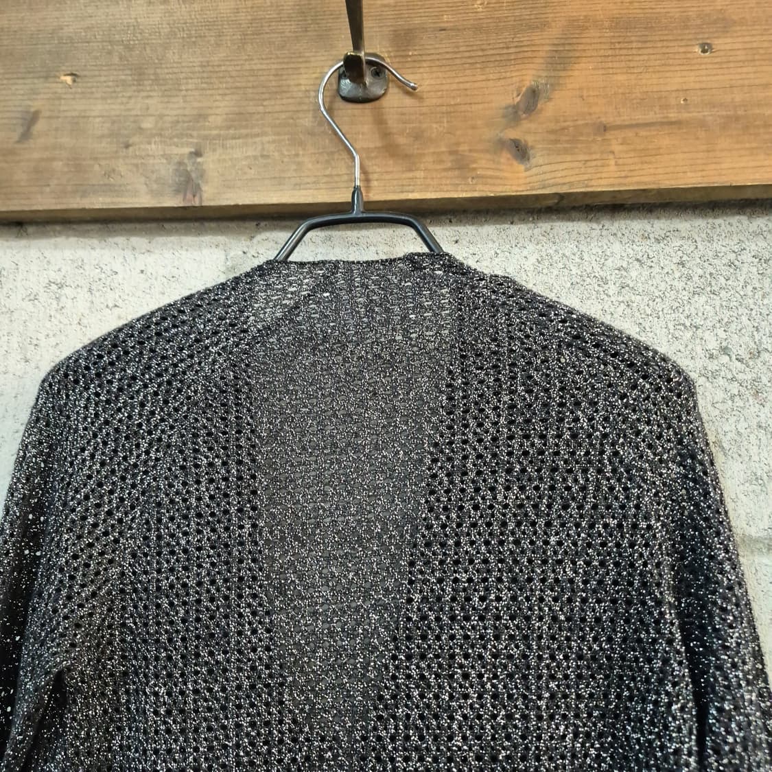 쟈딕앤볼테르 다프네 메탈릭 오픈 프런트 가디건 상품이미지6