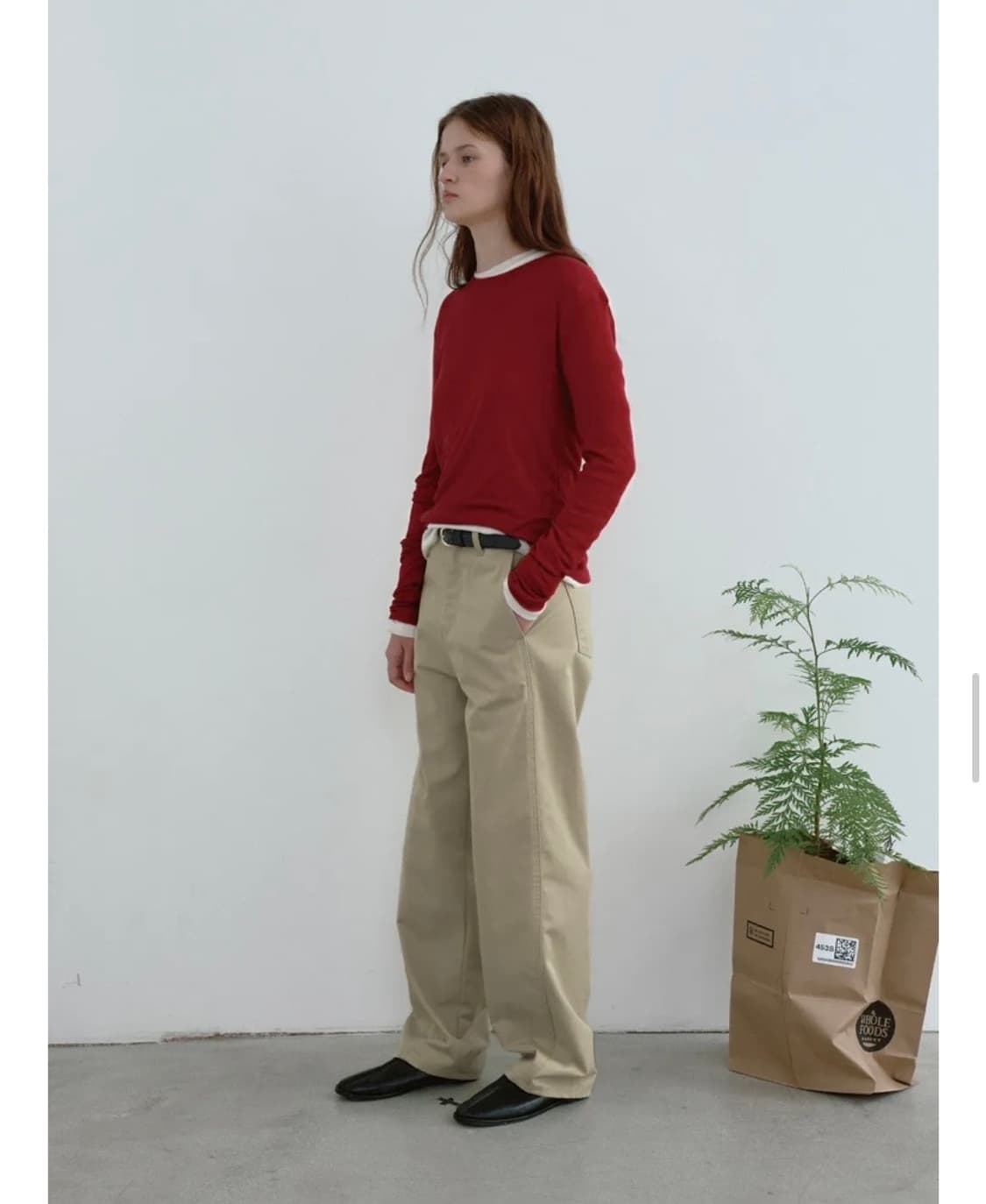 포저 커브드 팬츠  상품이미지1