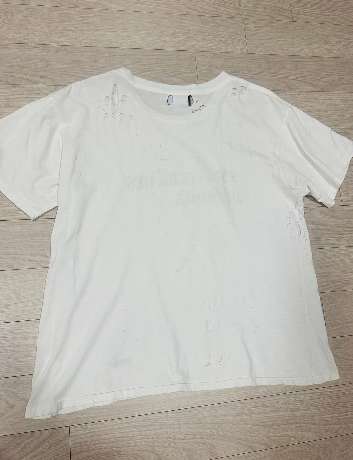 앙팡리쉬데프리메 erd 디스트로이드 클래식 로고 티셔츠 상품이미지3