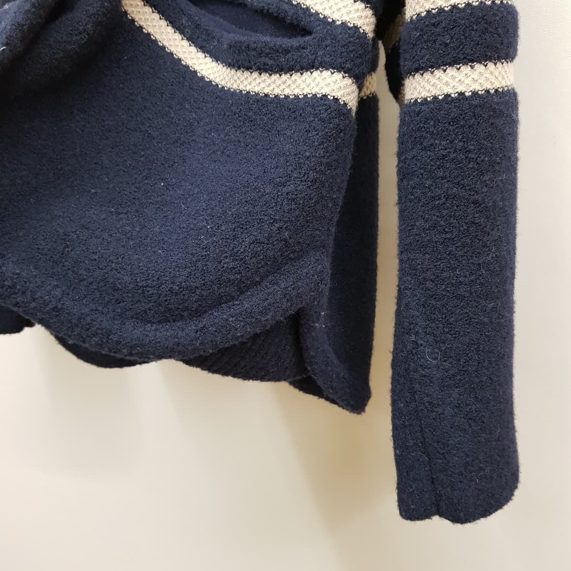 한섬 시스템 2022 스트라이프 울 니트 가디건 F사이즈 상품이미지5