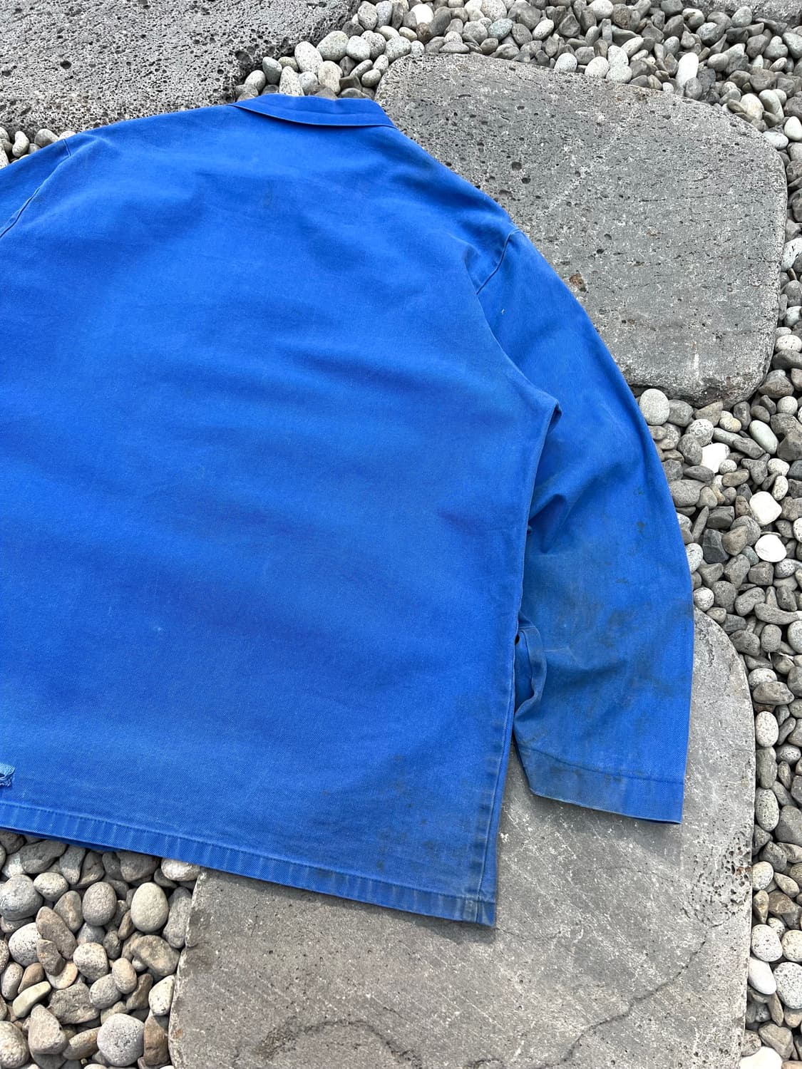OLD VINTAGE HARD FADED WASHING 프렌치워크자켓 상품이미지9
