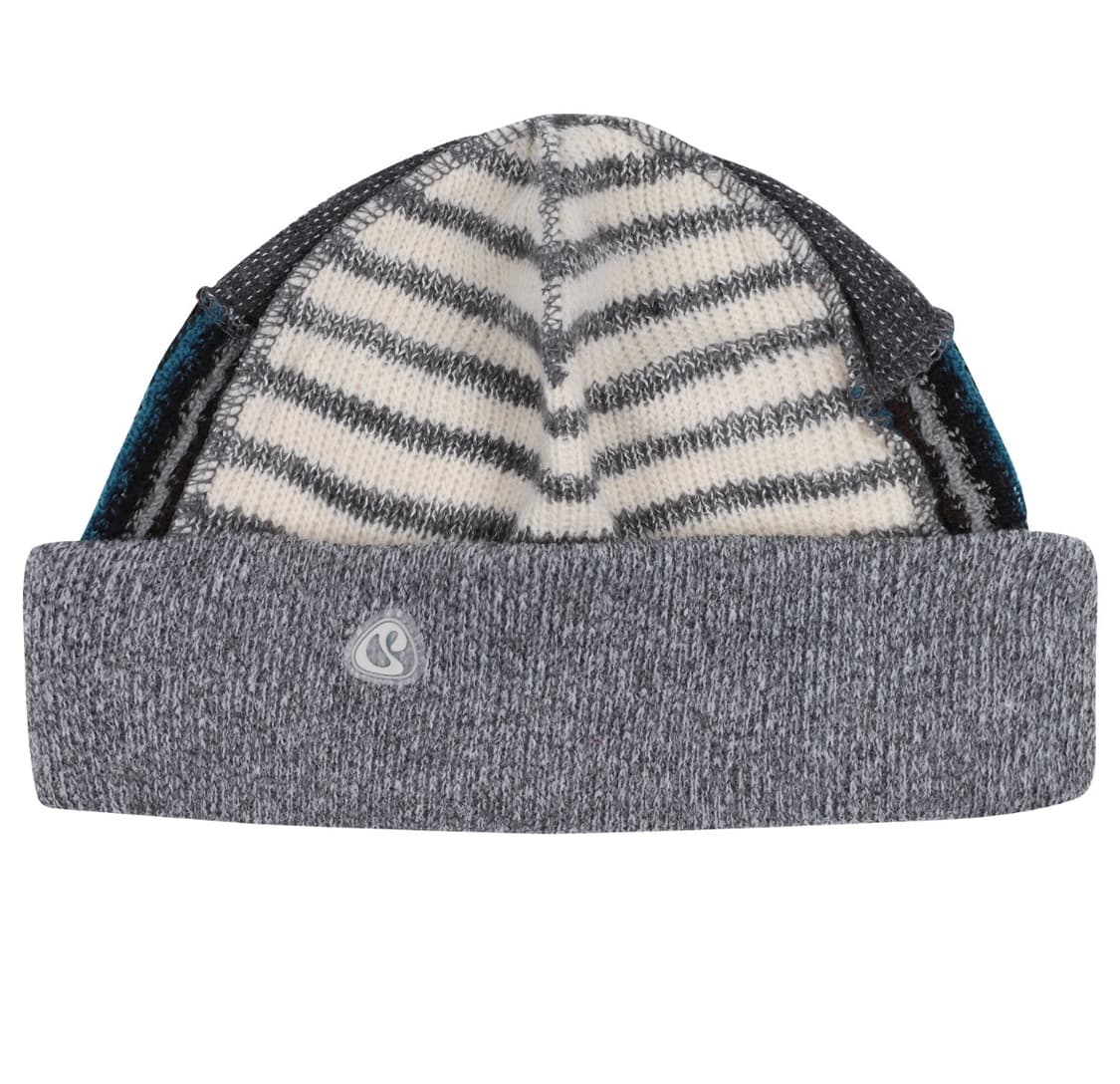 코이세이오 패치워크 비니 그레이 상품이미지1