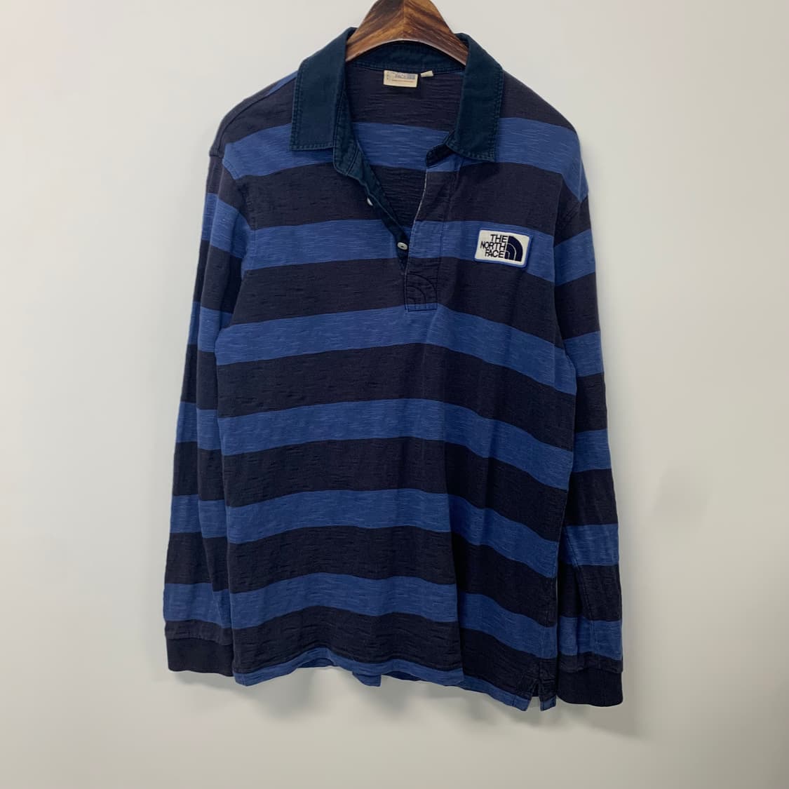 노스페이스 단가라 럭비 카라 티셔츠 상품이미지2