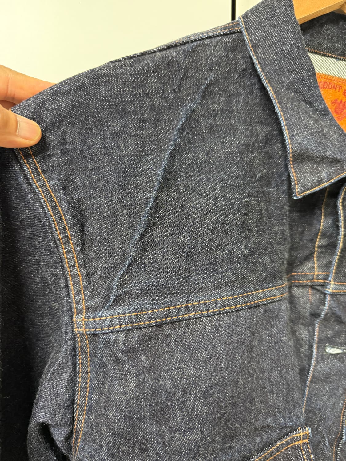 풀카운트 2102xxw 데님 자켓 46사이즈 상품이미지3