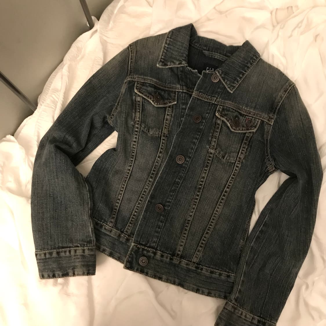 GAP 갭 펑크 갸루 y2k 00 데님자켓 상품이미지3