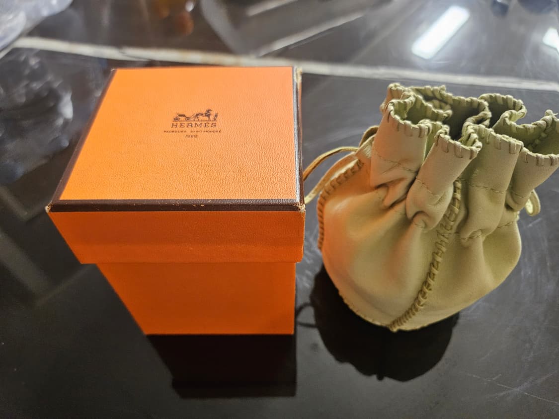 Hermès에르메스 복주머니 미니  파우치 상품이미지1