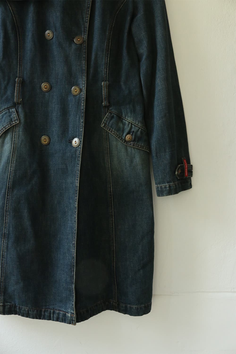 미스식스티 데님 트렌치 코트 상품이미지4