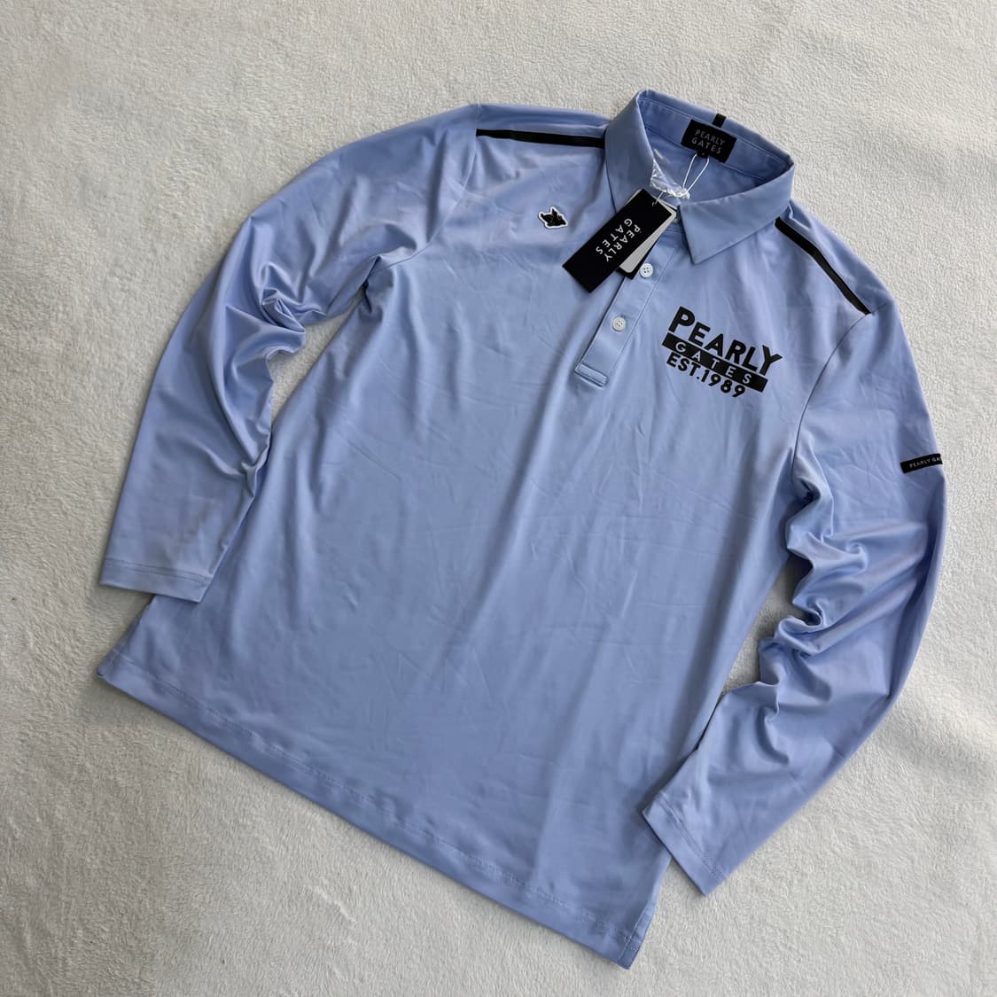 5 새상품 파리게이츠 카라 긴팔 티셔츠 0325T 상품이미지1