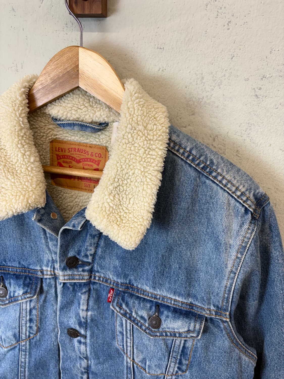 리바이스 데님 쉐르파 트러커 자켓 상품이미지6