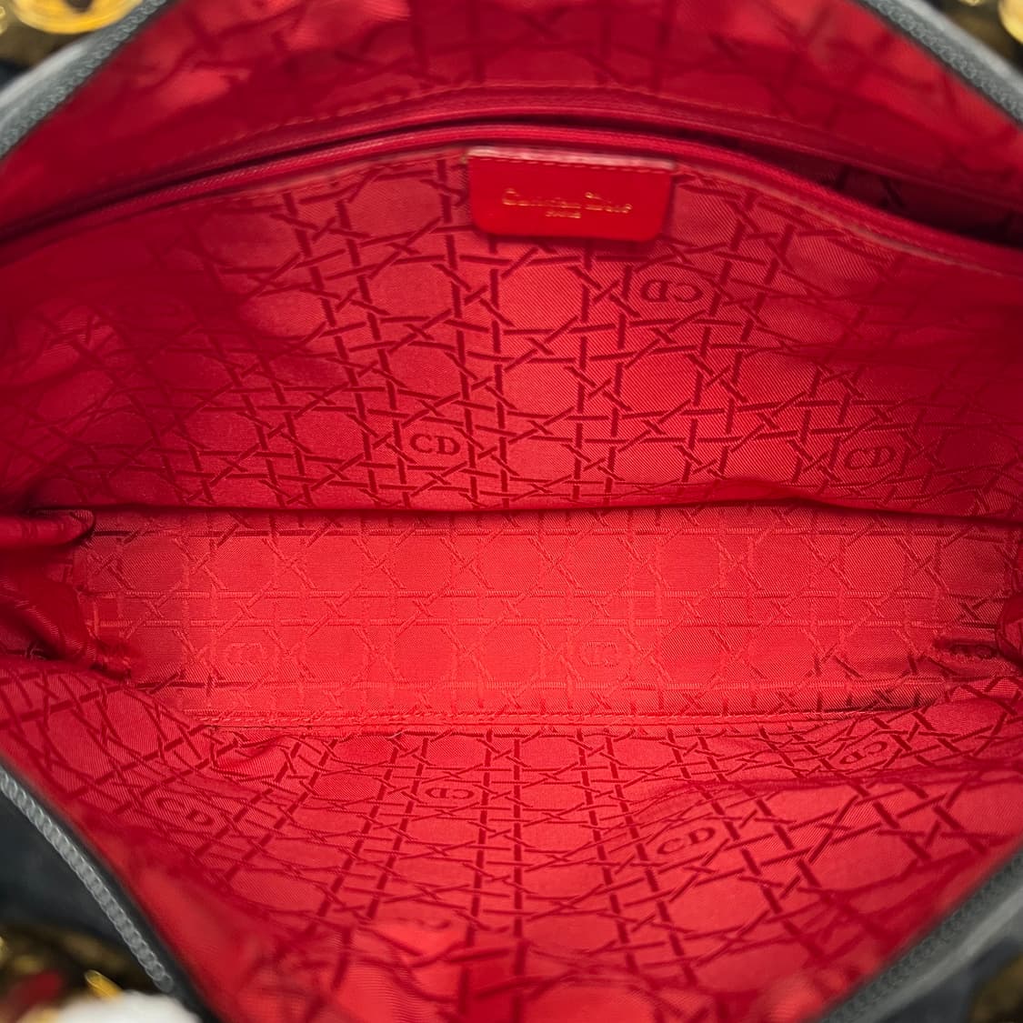 디올 레이디백 까나쥬 블랙 상품이미지5