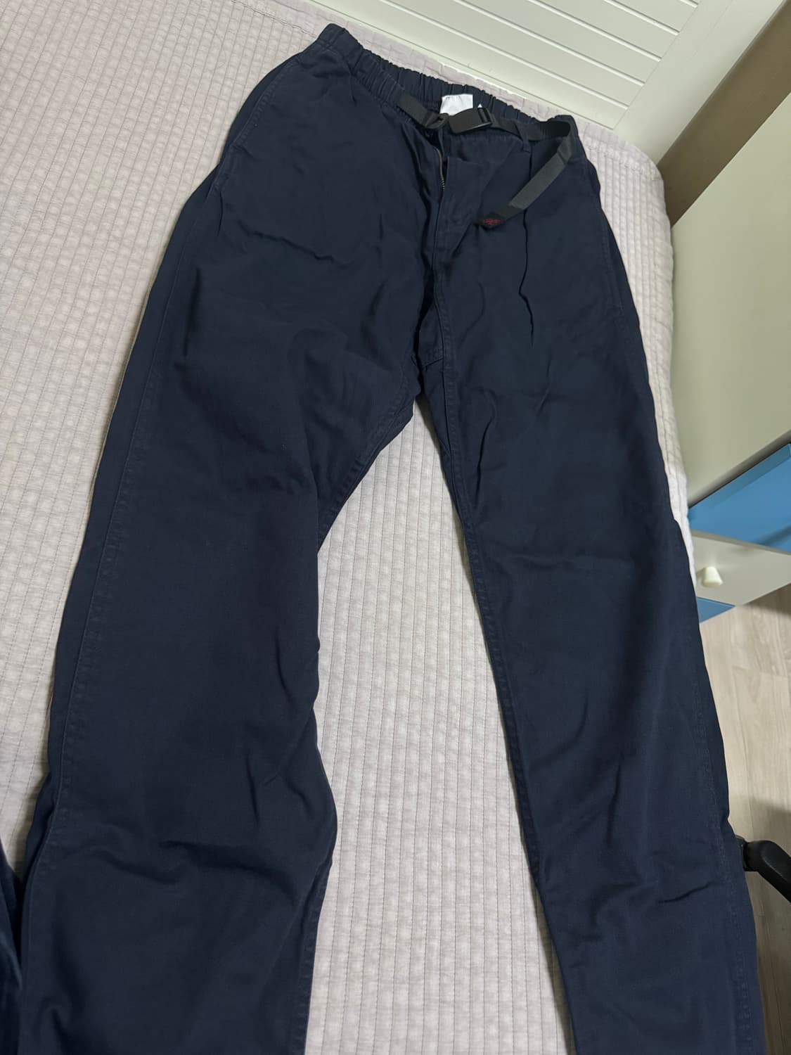 그라미치 팬츠 double navy 상품이미지4
