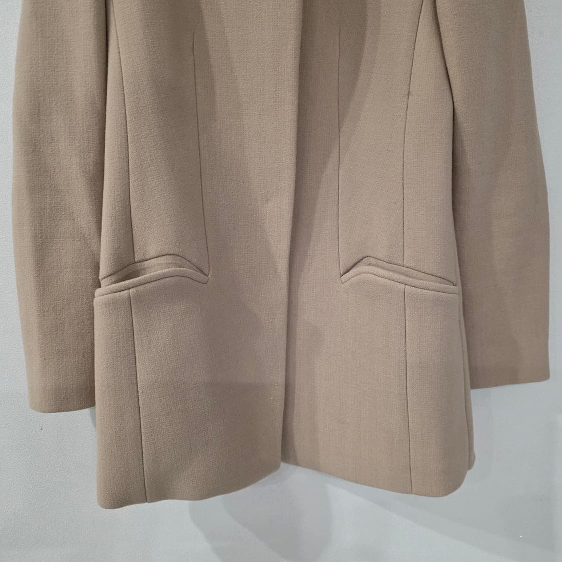 미샤 노카라 자켓 베이지 55 상품이미지2