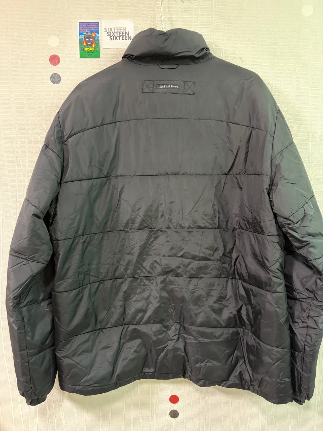 디키즈 블랙 경량패딩 X-LARGE 상품이미지2